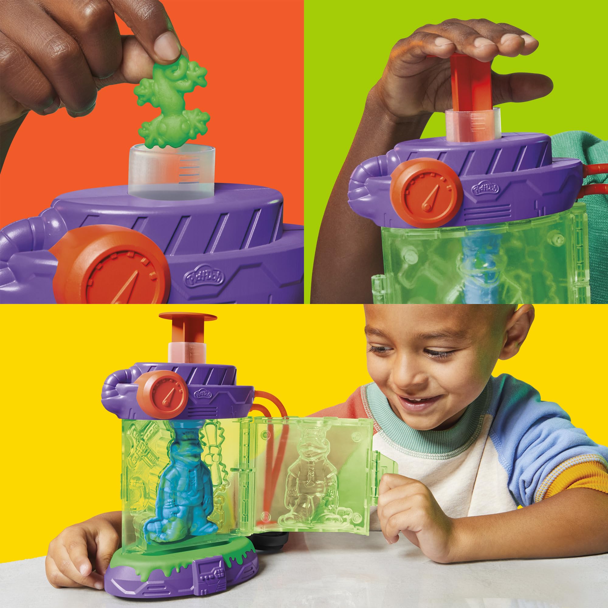 Play-Doh Teenage Mutant Ninja Turtles Mutation Station Playset | Ages 4+ 4