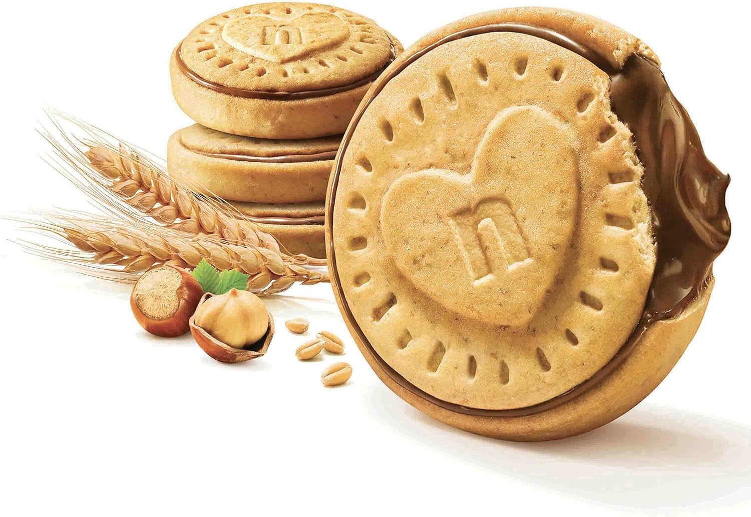 Nutella Kekse Beutel, 276g - Knusprige Kekse gefüllt mit Haselnuss-Kakao-Aufstrich 7