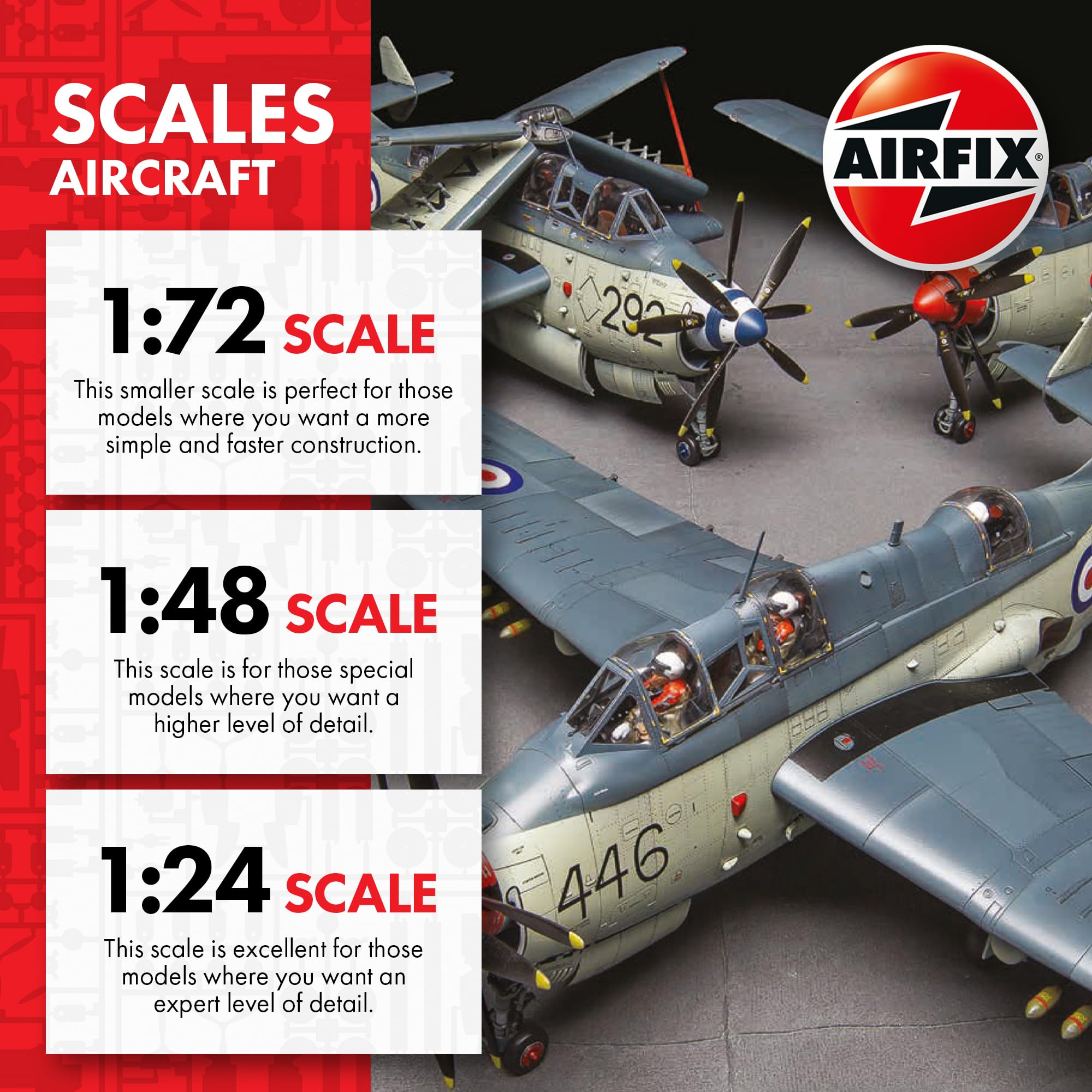 Airfix A05127A Hawker Hurricane Mk.1 Model Building Kit - 1:48 Scale 3