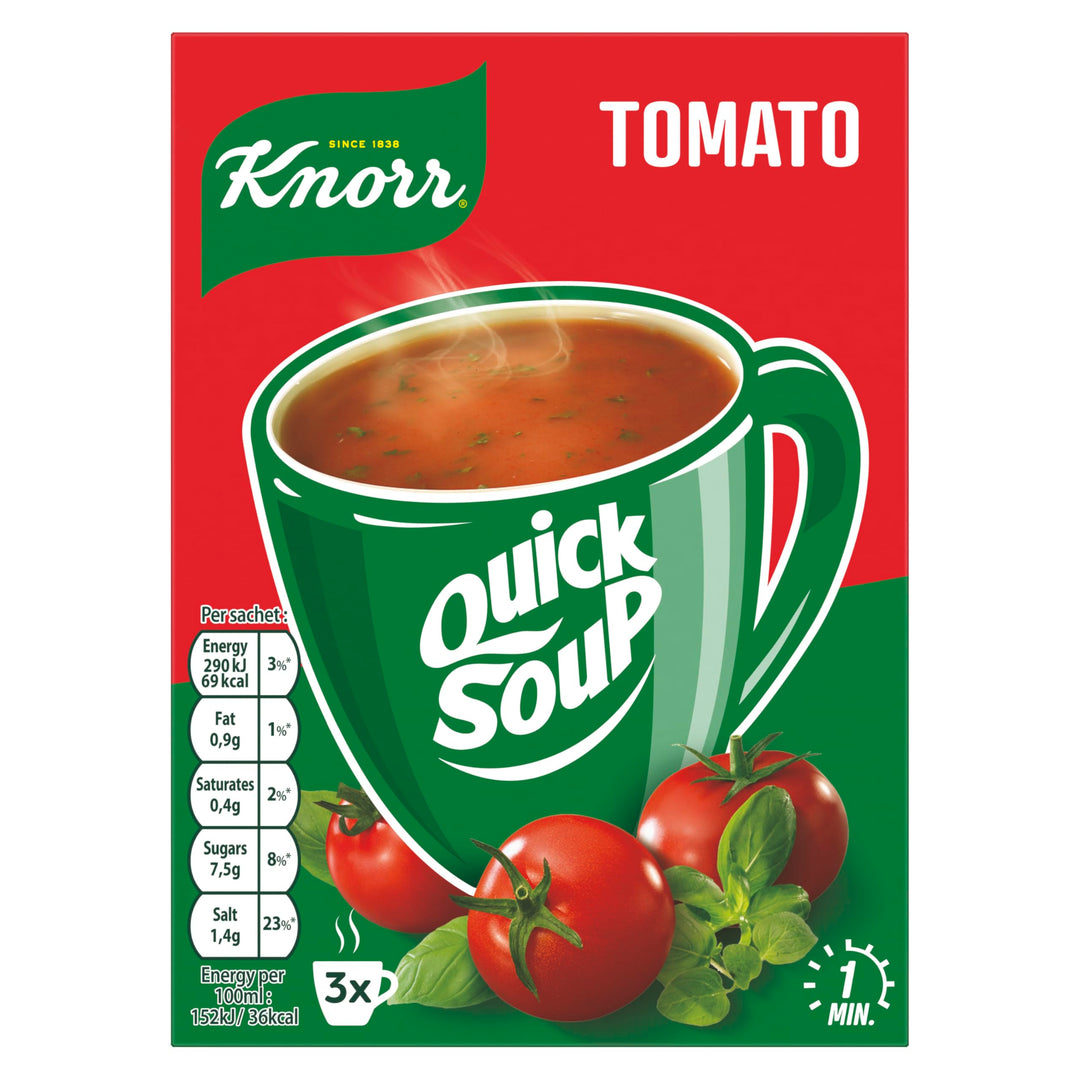 Knorr - Quick Tomato Dry Soup Mix 3 Servings