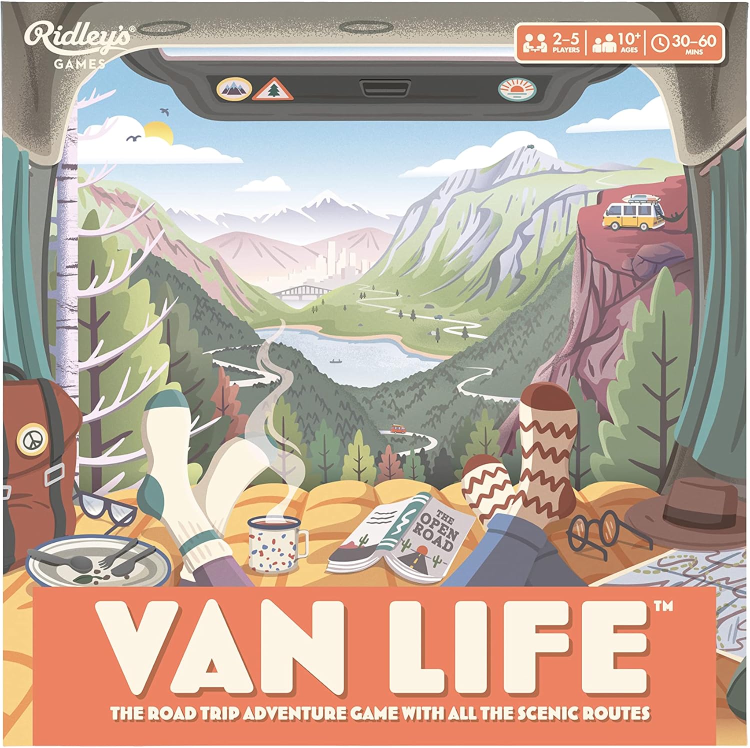 Van Life - Board Game for 2-5 Players, Ages 10+ 1