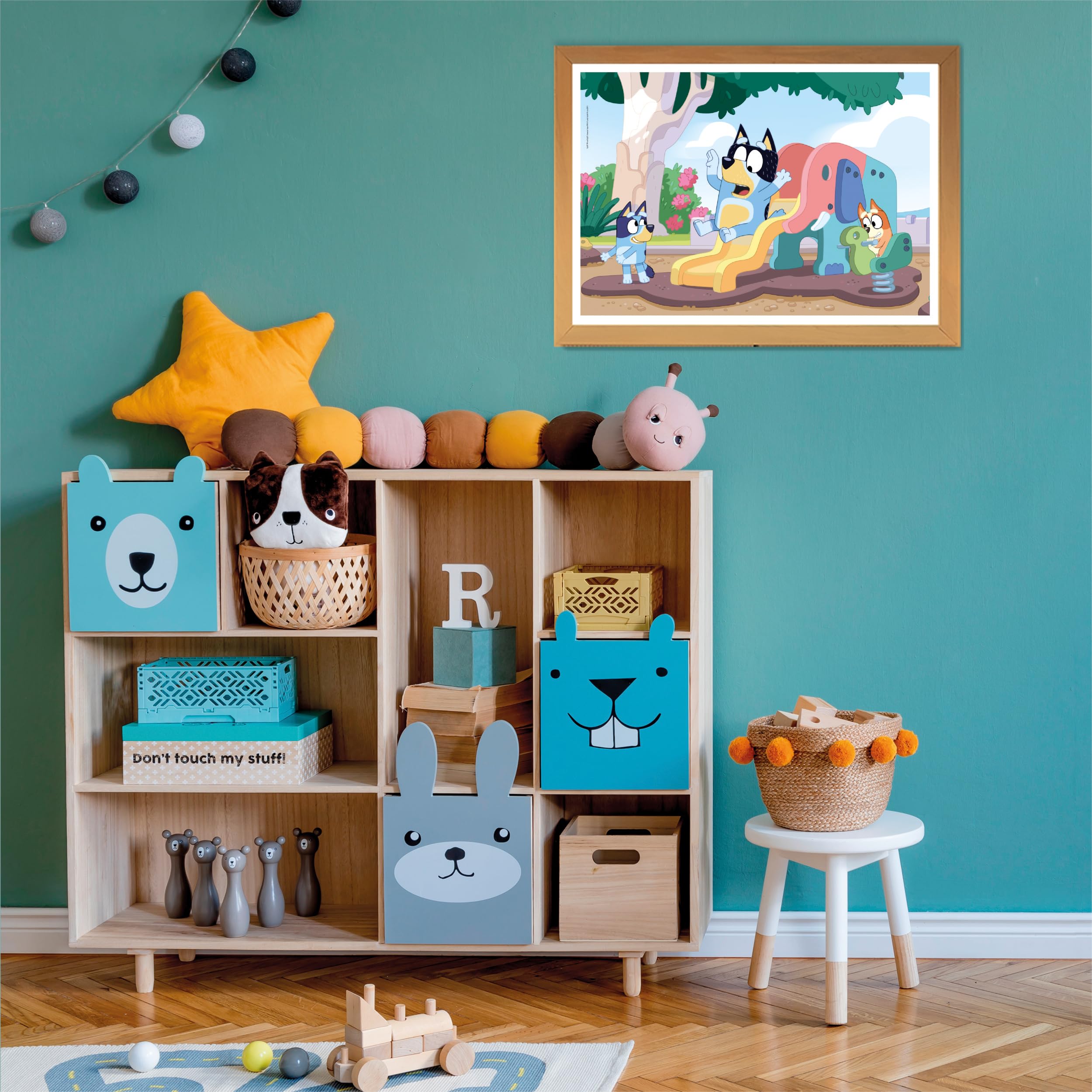Clementoni Supercolor Bluey Jigsaw Puzzle - 104 Pieces | Kids Age 6+ | Made in Italy 5