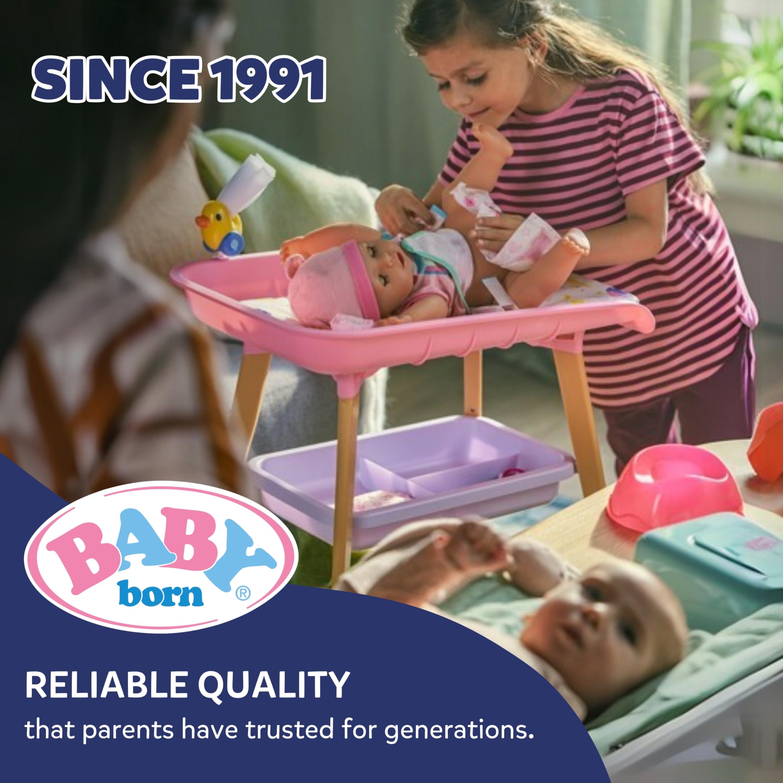 BABY born Splish Splash Pram with Emma - Interactive Bath Toy for Toddlers 1+ 3