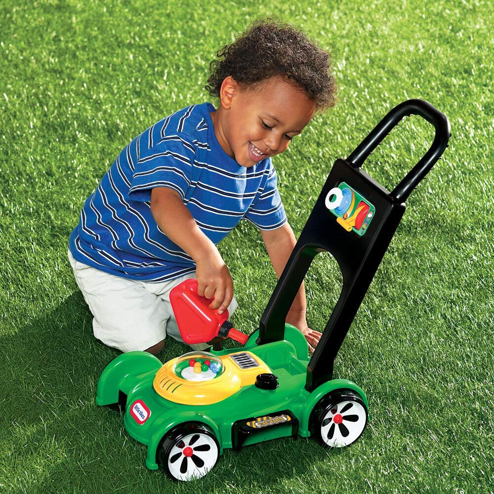 Little Tikes Gas 'n Go Mower - Realistic Play Lawn Mower with Mechanical Sounds & Movable Throttle for Toddlers 18 Months+ 8