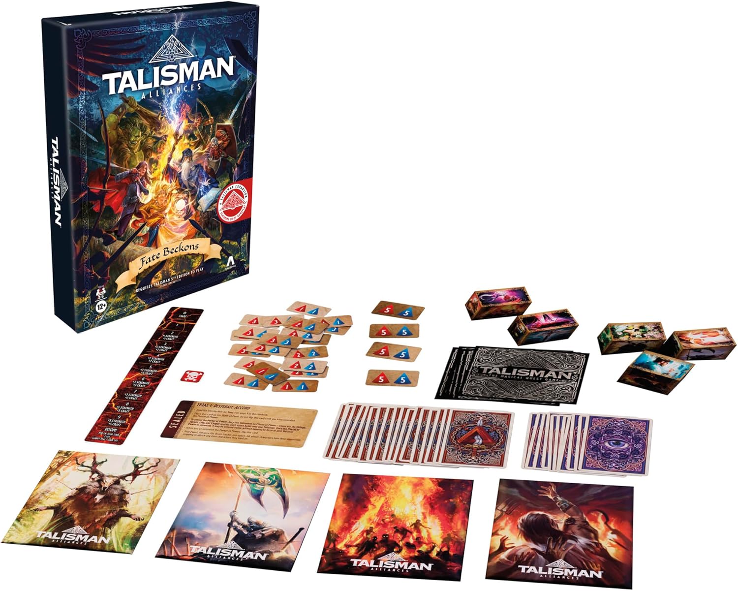 Avalon Hill Talisman Alliances: Fate Beckons Board Game Expansion 7
