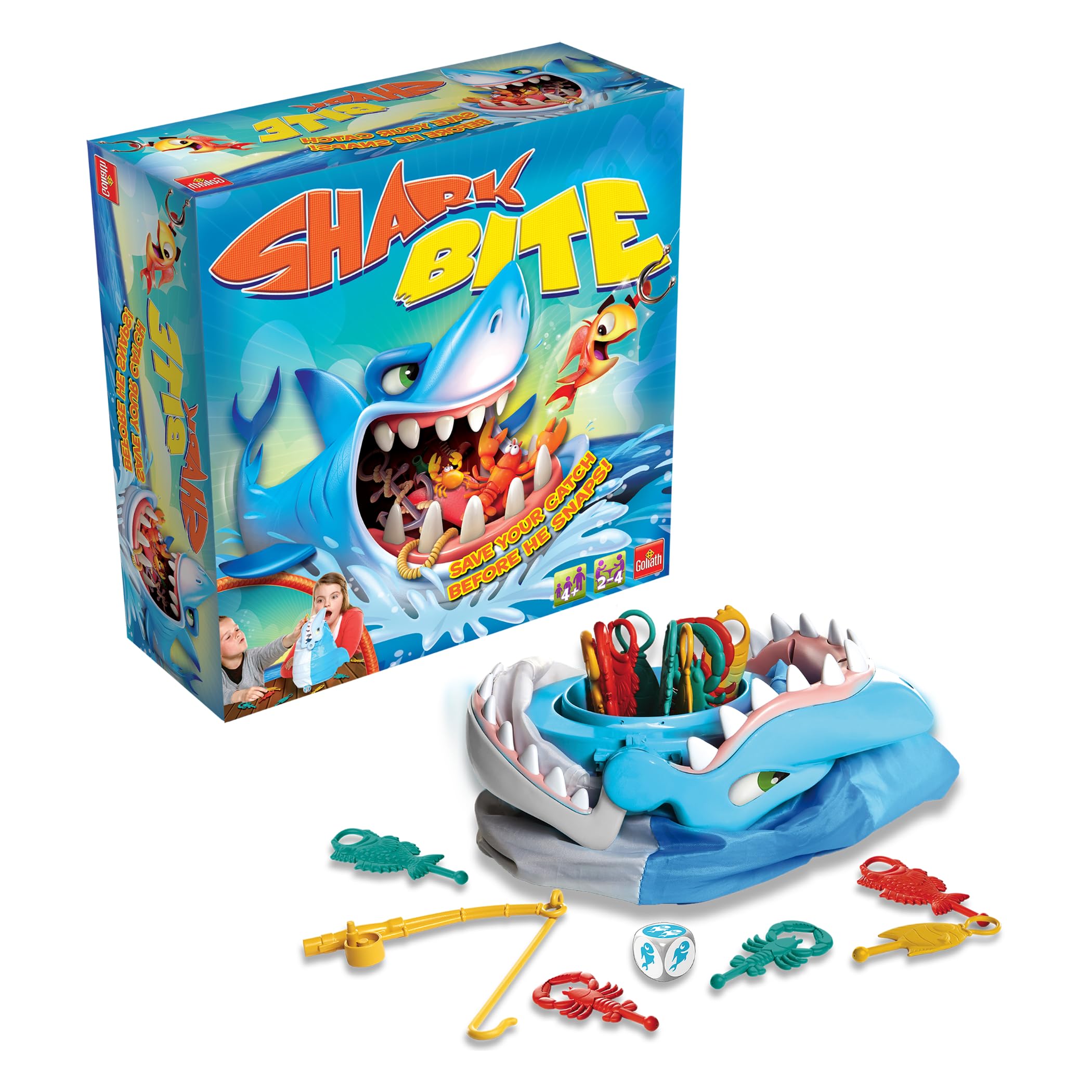 Goliath Shark Bite Board Game | Action & Family Genre | 2-4 Players | Ages 4+ 1