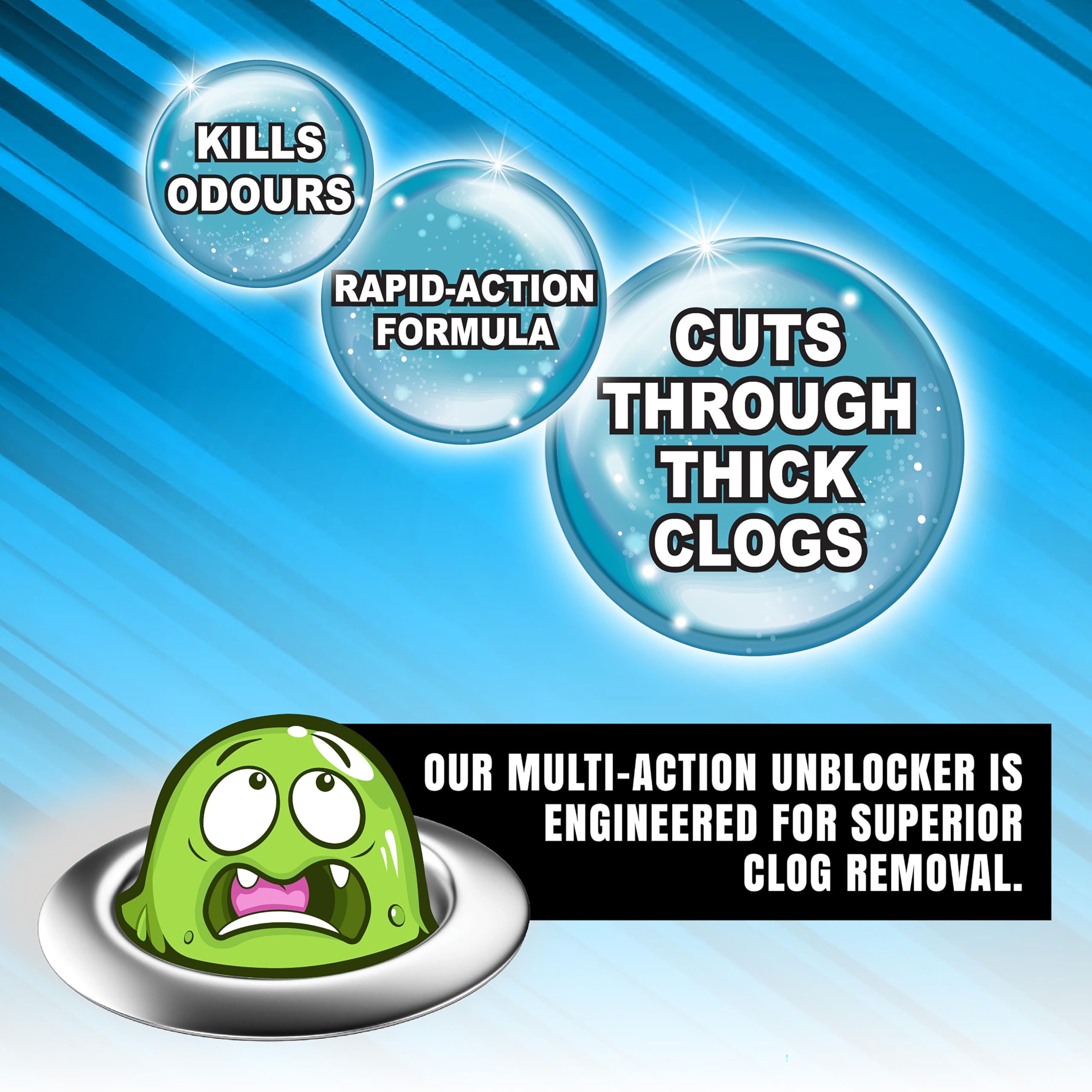 Clog Alert! - FAM1290 Bathroom Drain and Plug Hair Unblocker 6