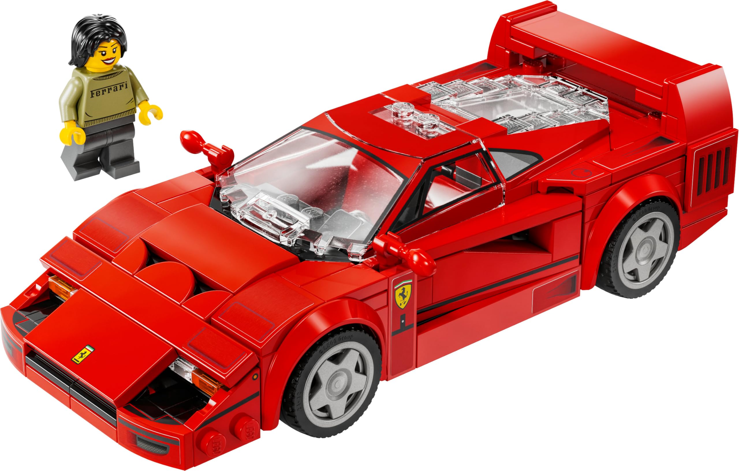 LEGO Speed Champions Ferrari F40 Supercar Buildable Vehicle - 318-Piece Toy Car for Ages 9+ 4