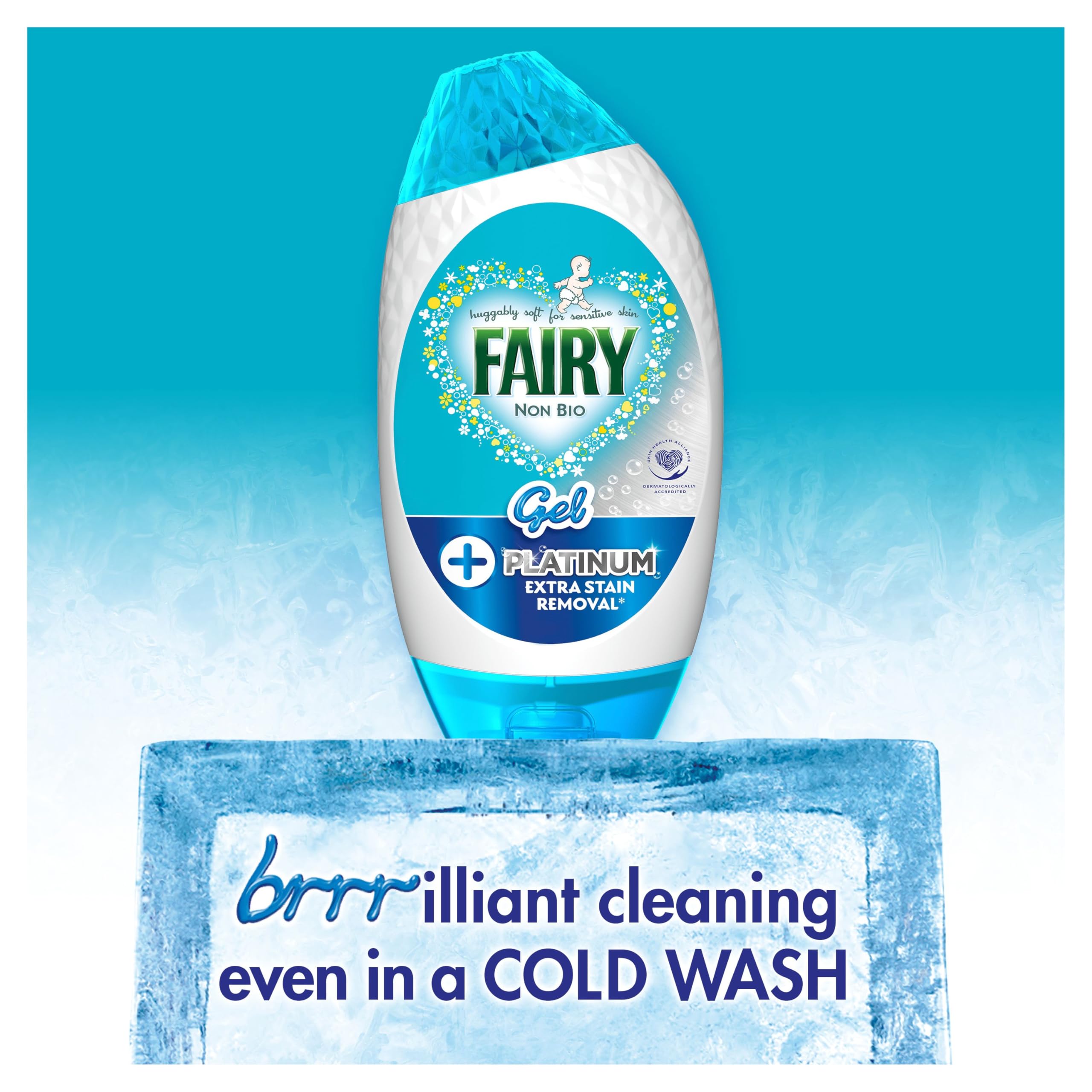 Fairy Non Bio - Platinum Laundry Detergent Gel, 1.485L (45 Washes) 5