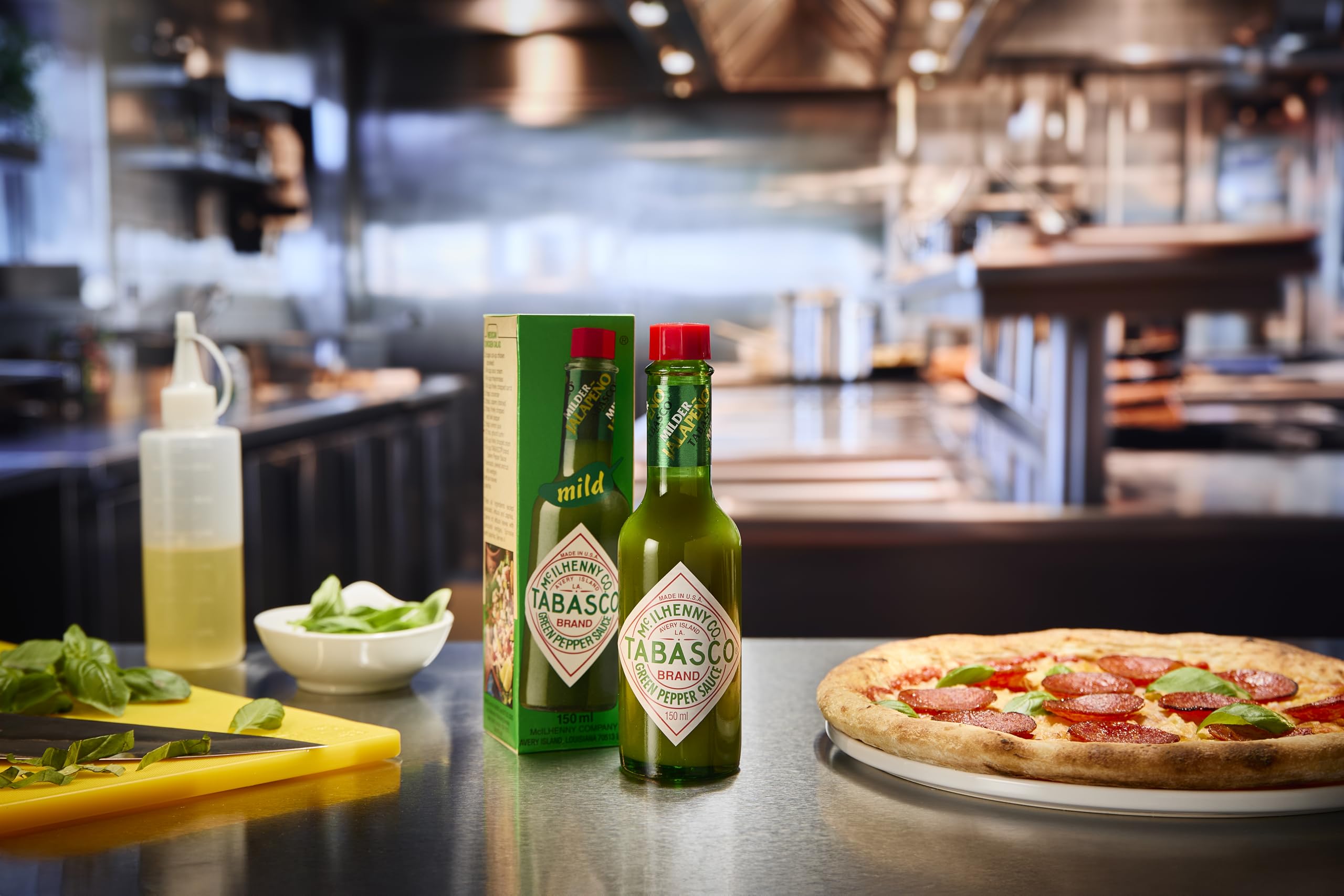 Tabasco Original Green Jalapeno Hot Sauce - Mild Zest Flavor | 150ml Bottle