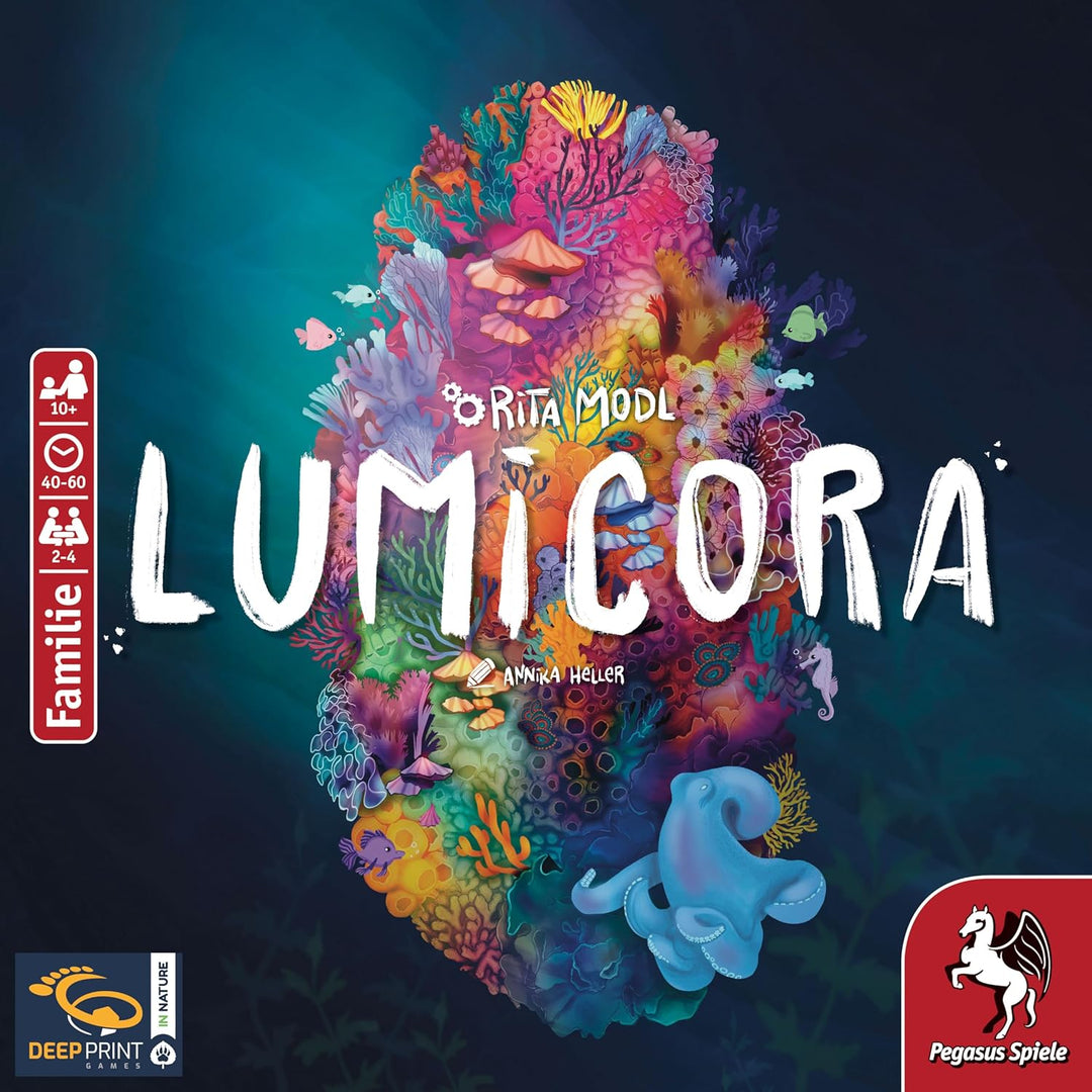 Pegasus Spiele - Lumicora (Deep Print Games) Strategy Board Game