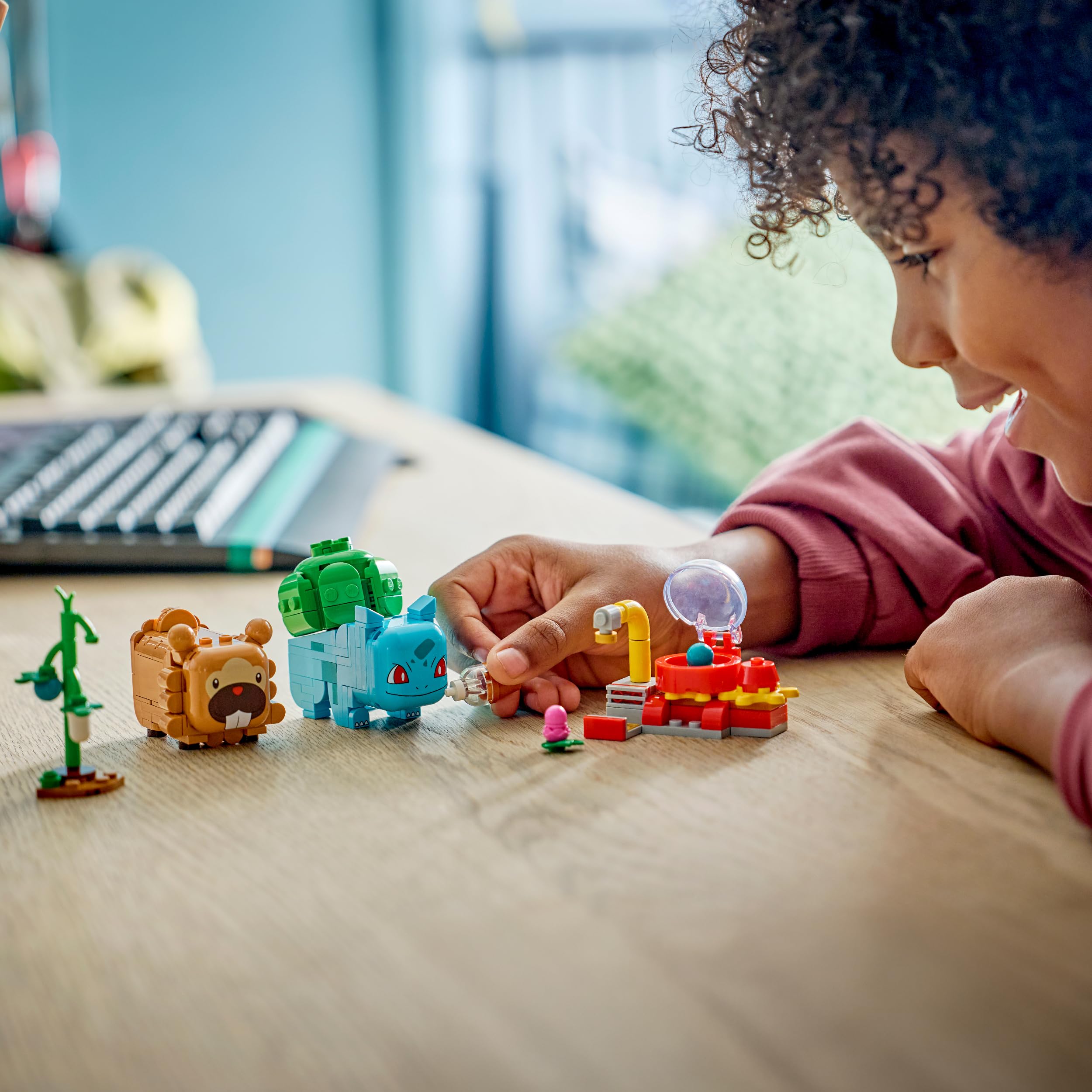 LEGO Pokémon SMART Play: Berry Bash with Bulbasaur and Bidoof Building Set | Ages 7+ 6