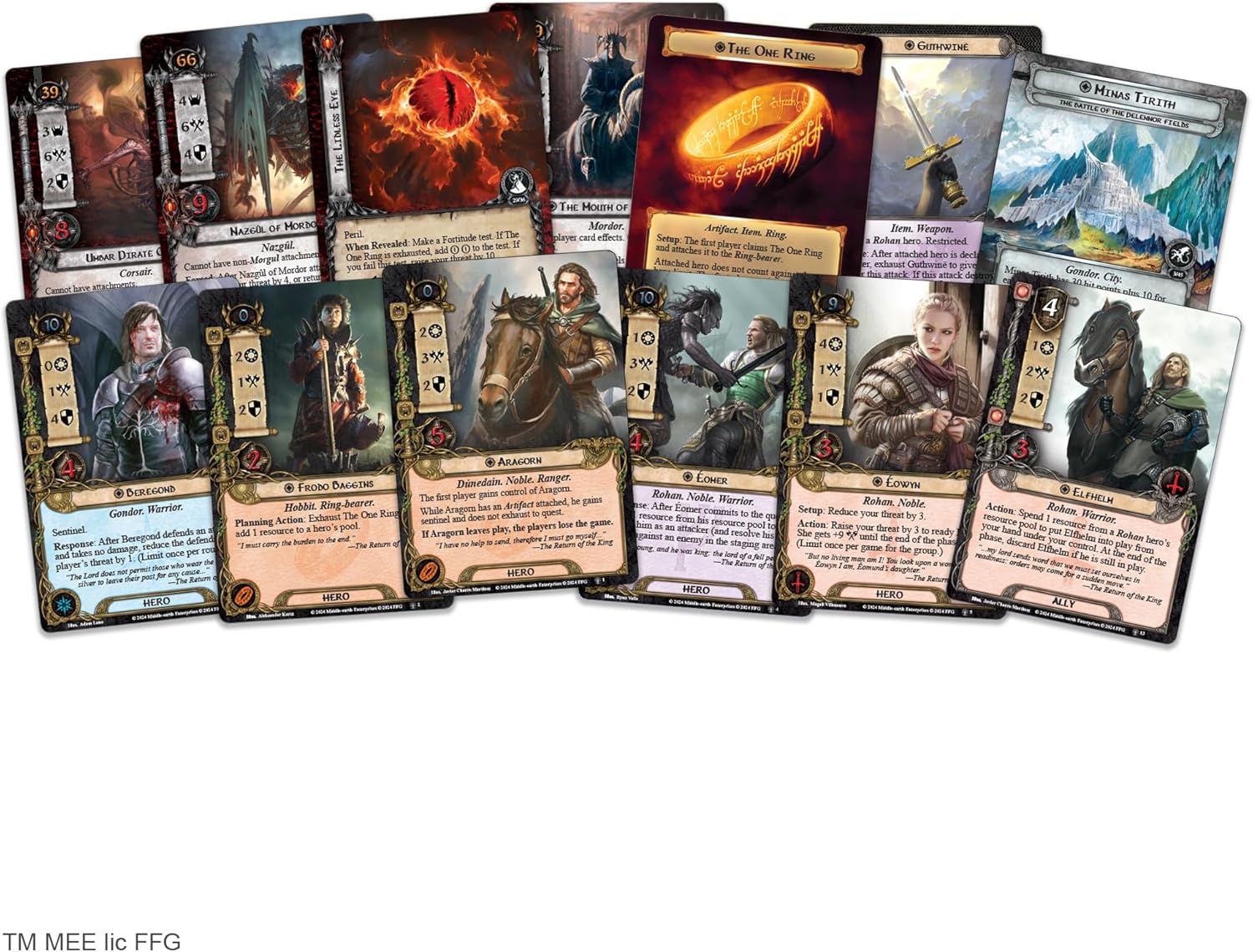 Fantasy Flight Games Der Herr der Ringe: Das Kartenspiel Die Rückkehr des Königs Saga-Erweiterung