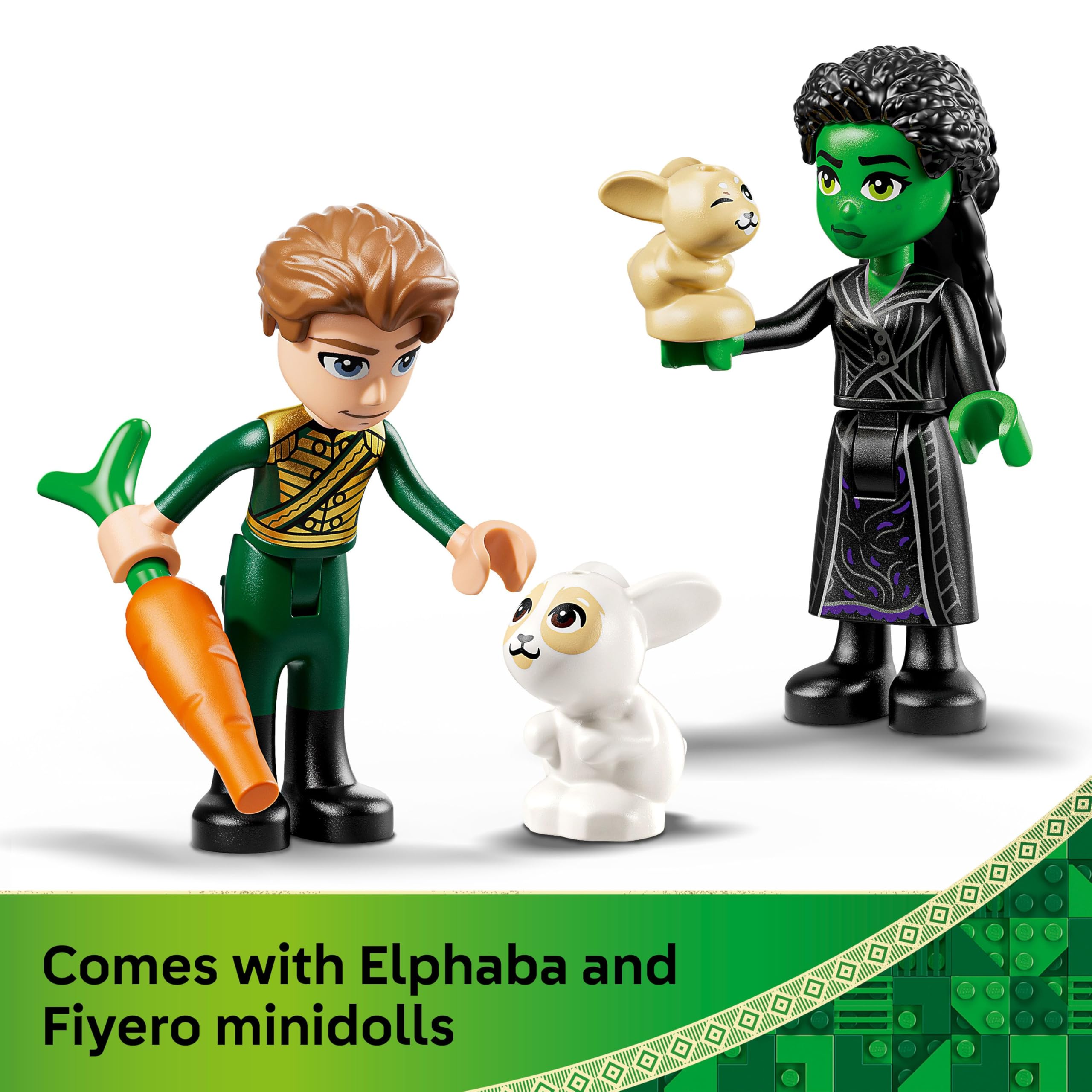 LEGO Wicked Elphaba's Retreat Building Set - 2 Mini Dolls, 2 Animal Figures | Age 7+ 5