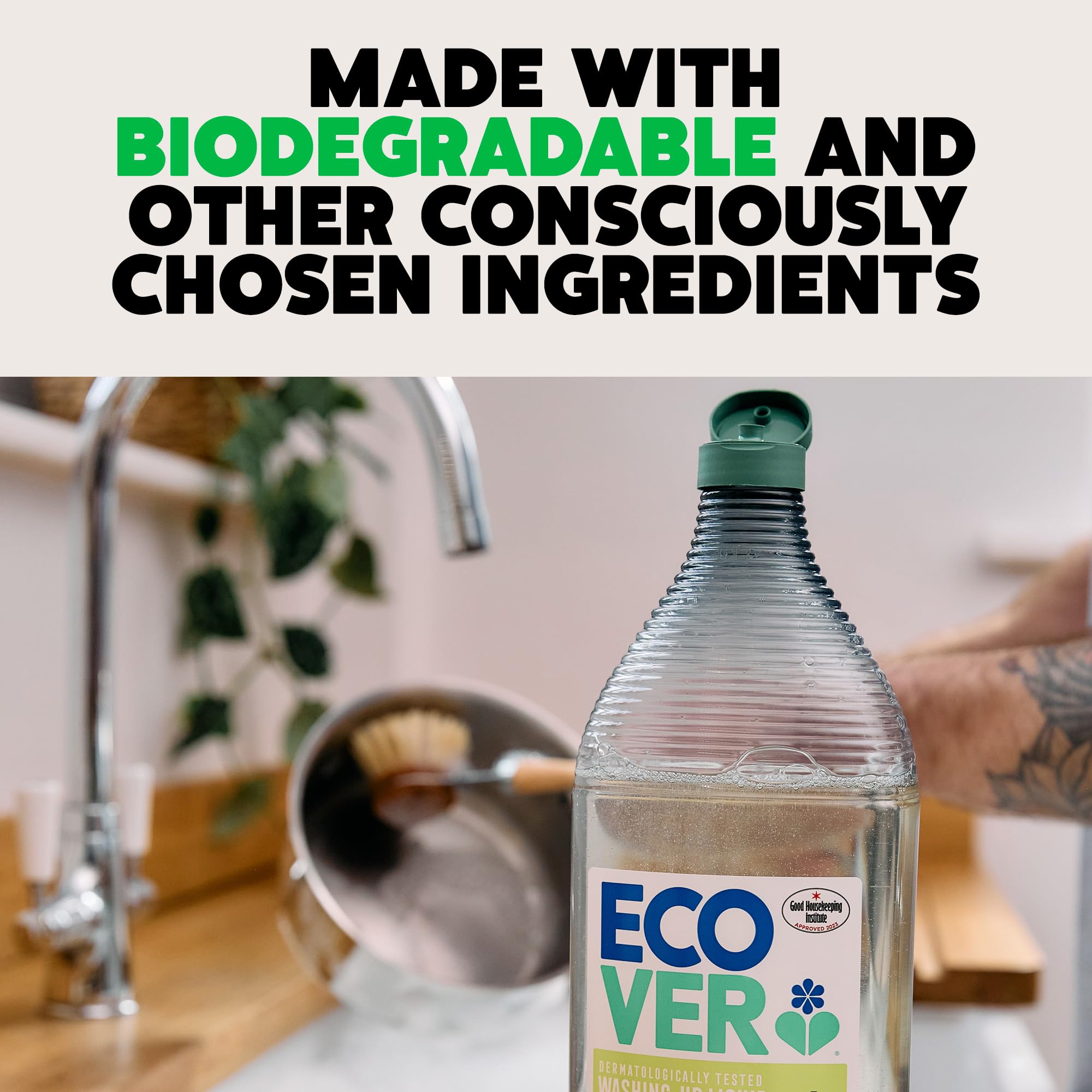 Ecover Spülmittel Kamille &amp; Clementine, 950 ml 6