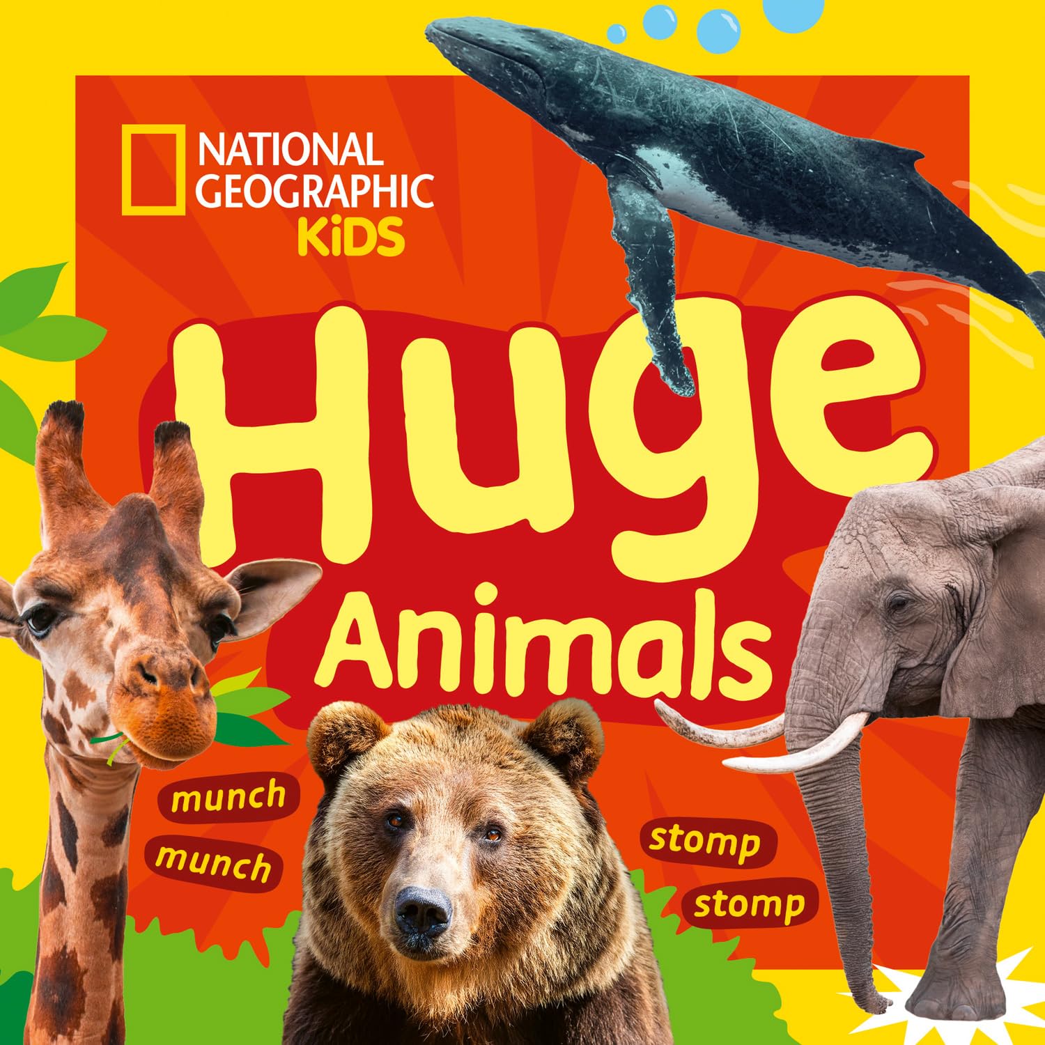 Collins Huge Animals: A Fun First Board Book for Toddlers to Learn About Animals | Picture Book | English