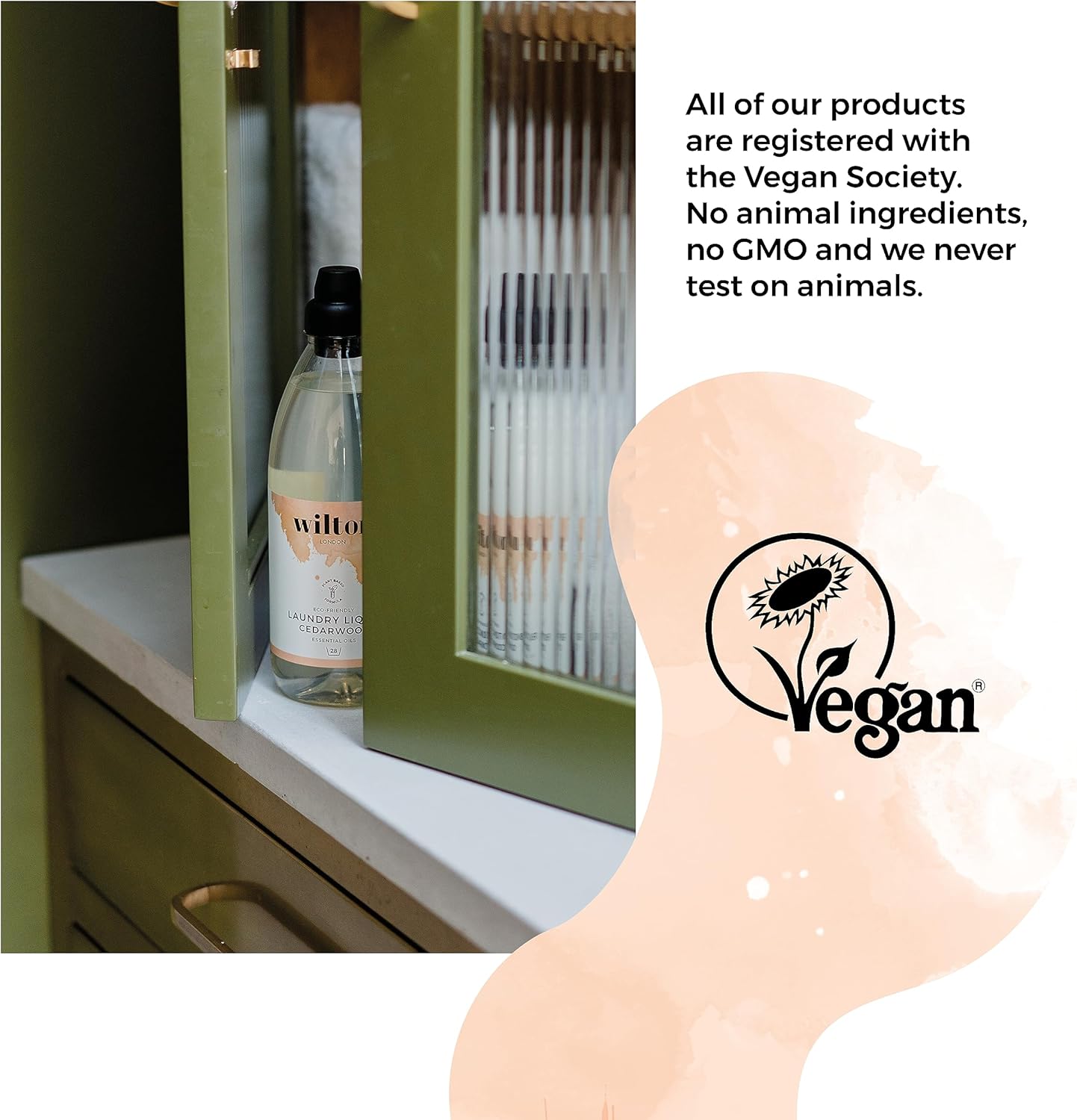 Wilton London Eco Friendly Cedarwood Laundry Liquid (1kg) 4