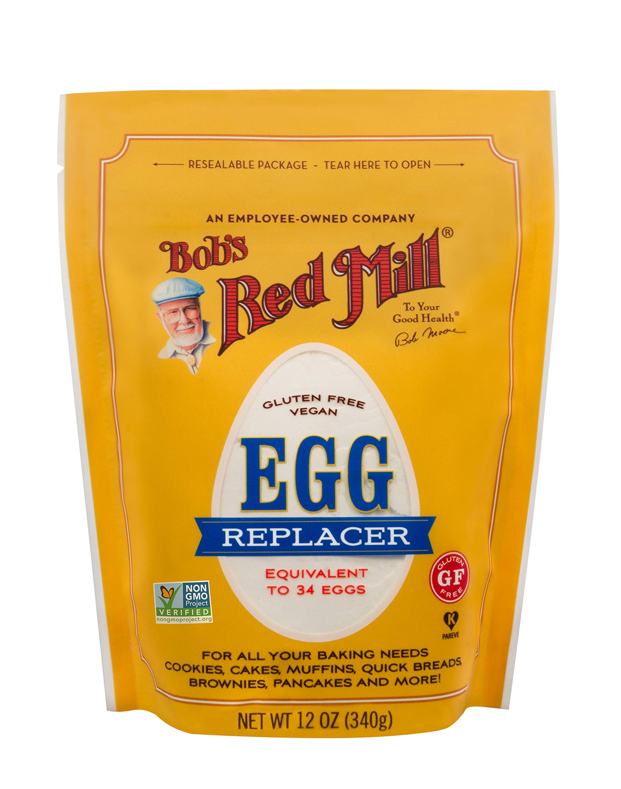 Bob's Red Mill Gluten Free Vegan Egg Replacer, Non-GMO, 340g 2