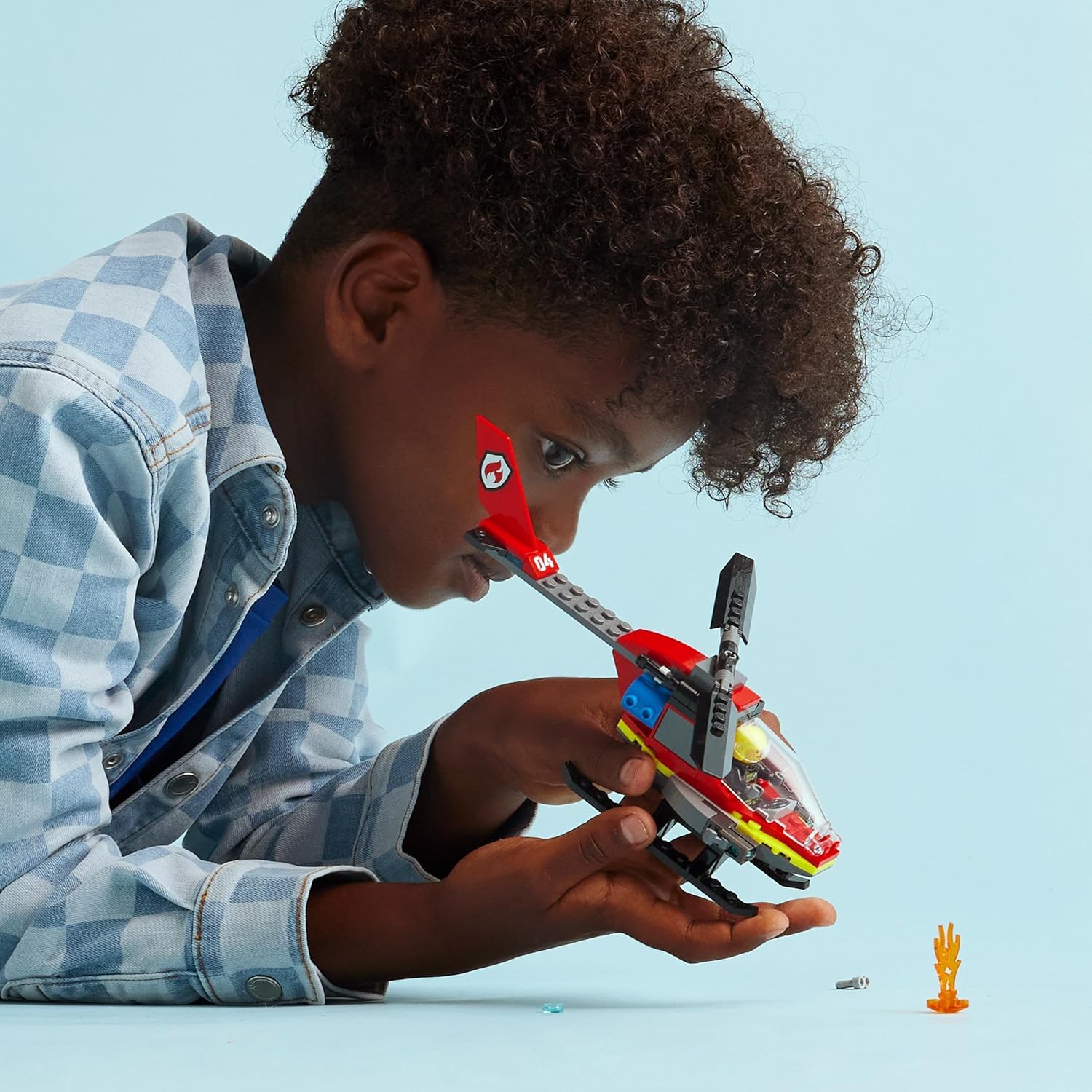 LEGO City Feuerwehr-Rettungshubschrauber-Spielzeug – Bauset für Kinder ab 5 Jahren 4