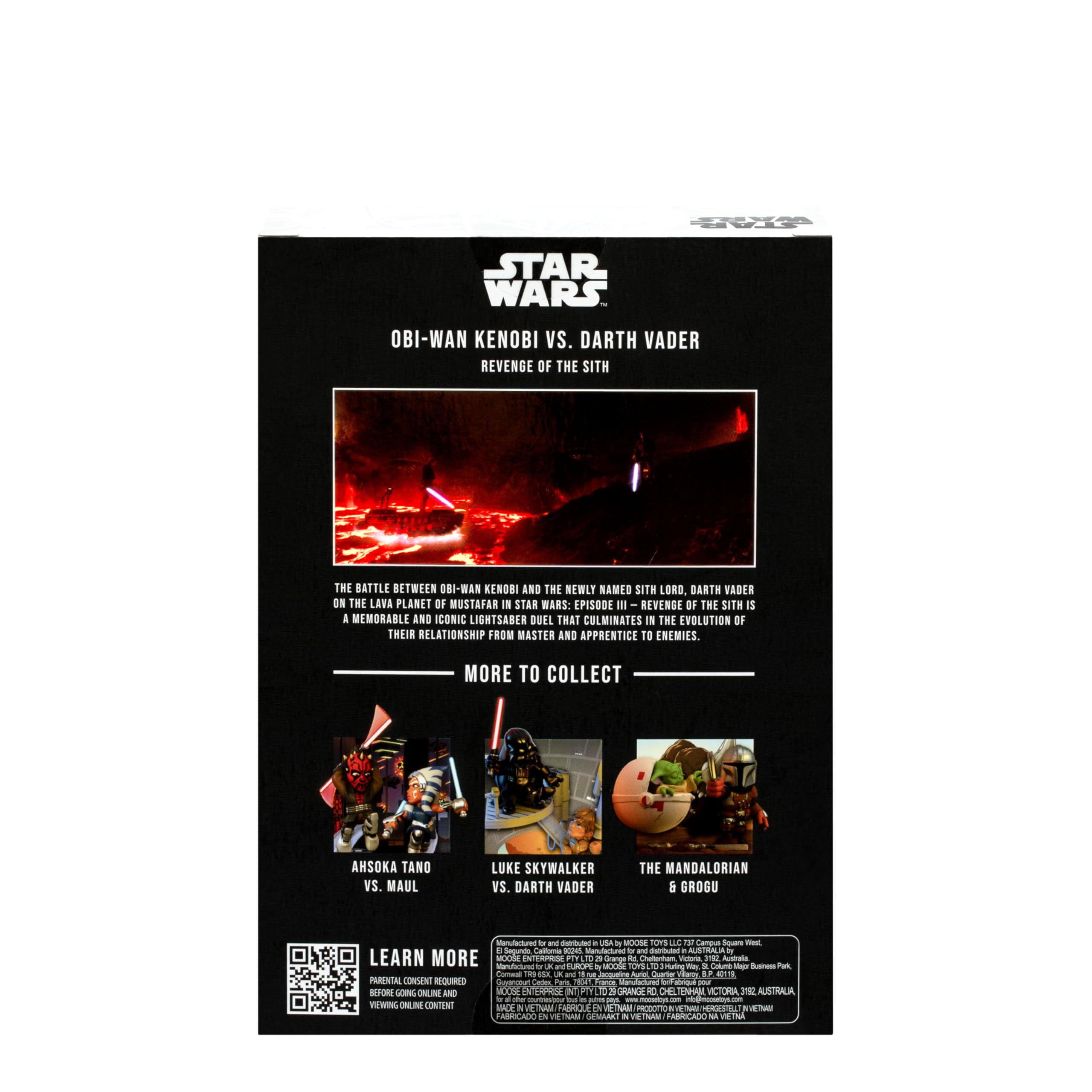 FANDROP SW01 Star Wars: Revenge of the Sith - Obi-Wan Kenobi VS. Darth Vader Diorama 5