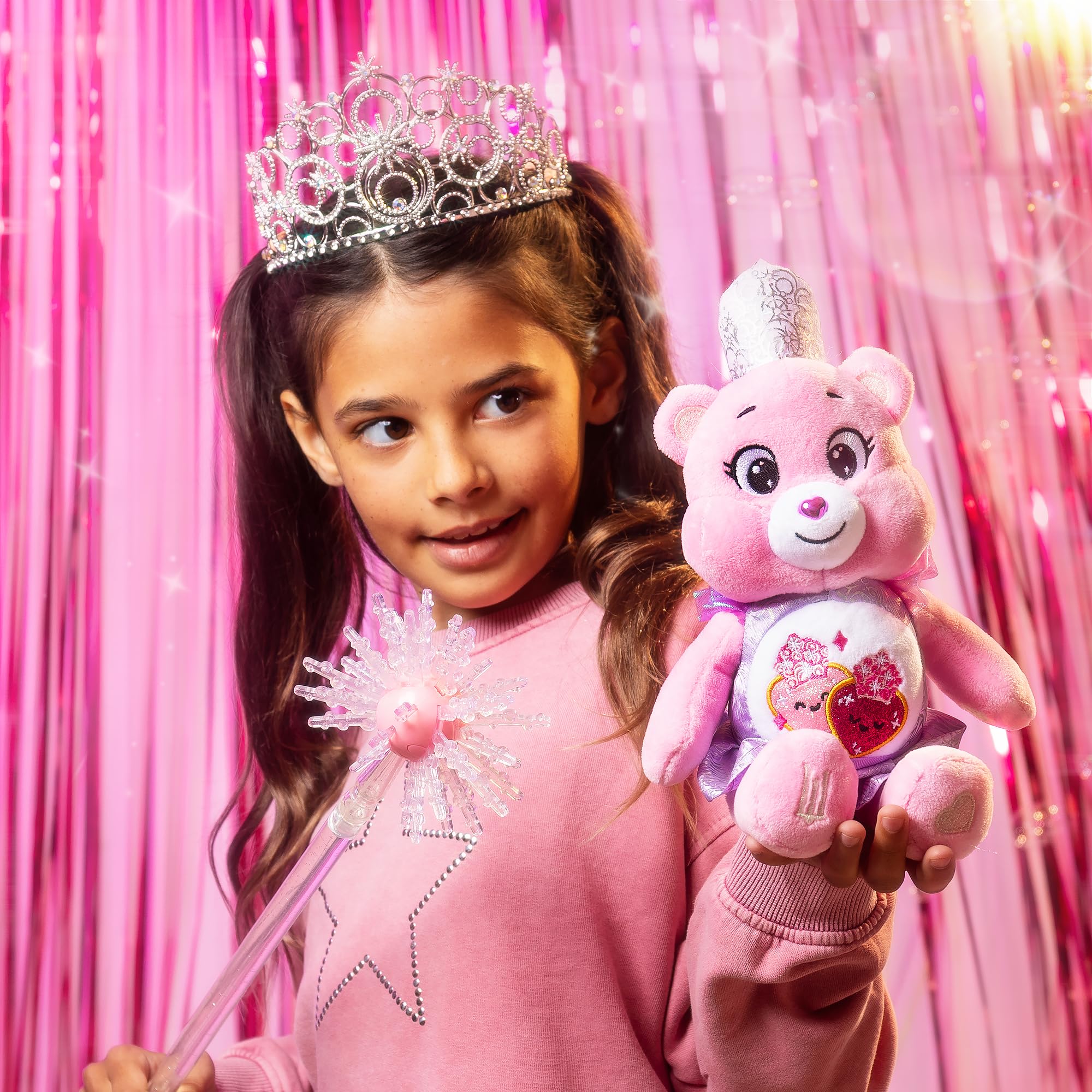 Care Bears x Wicked Love-a-Lot Bear as Glinda 22cm Plush - 4 Years and Up 5