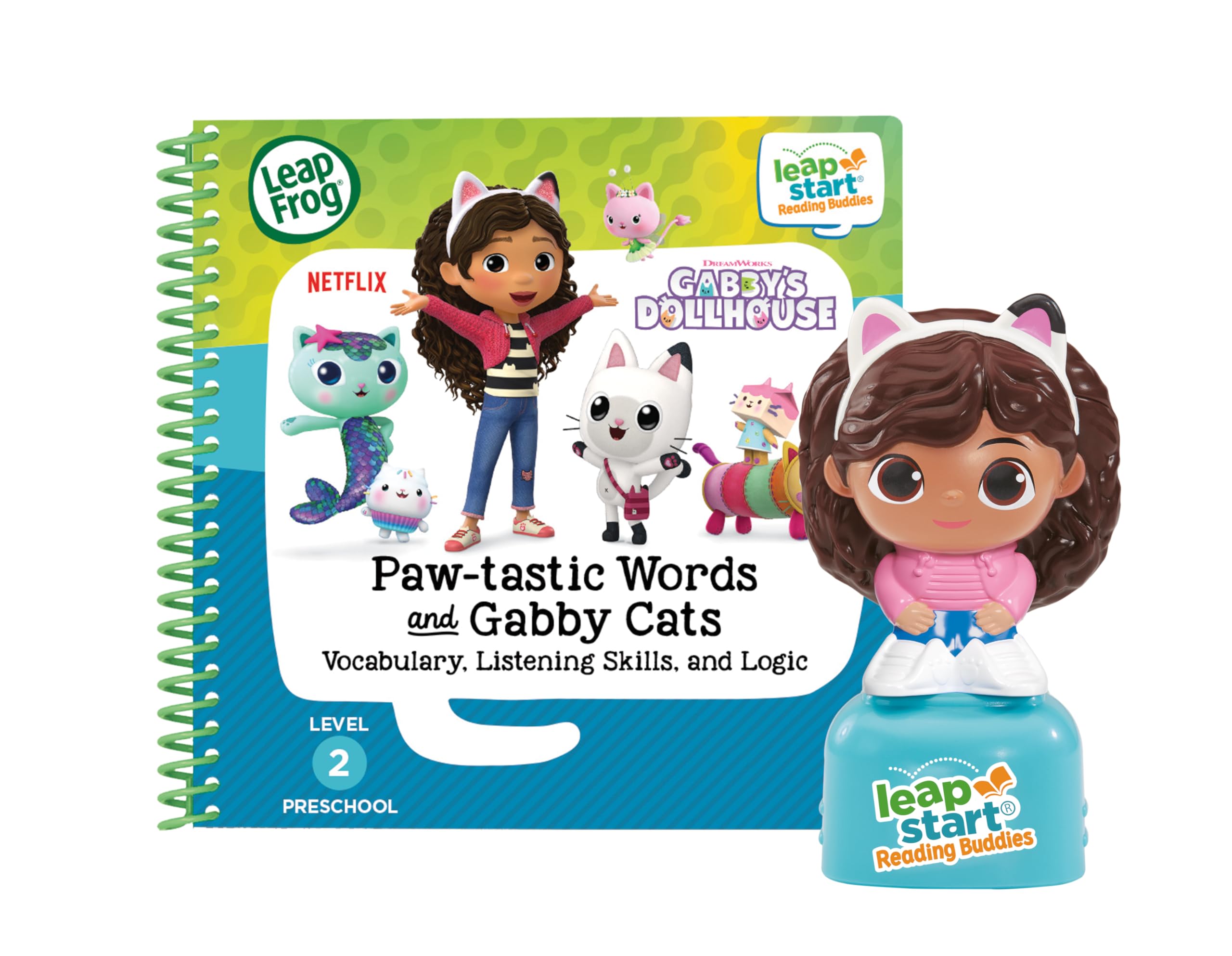 LeapFrog LeapStart Reading Buddies: Paw-tastic Words and Gabby Cats - Interactive Learning for Ages 3-6 1