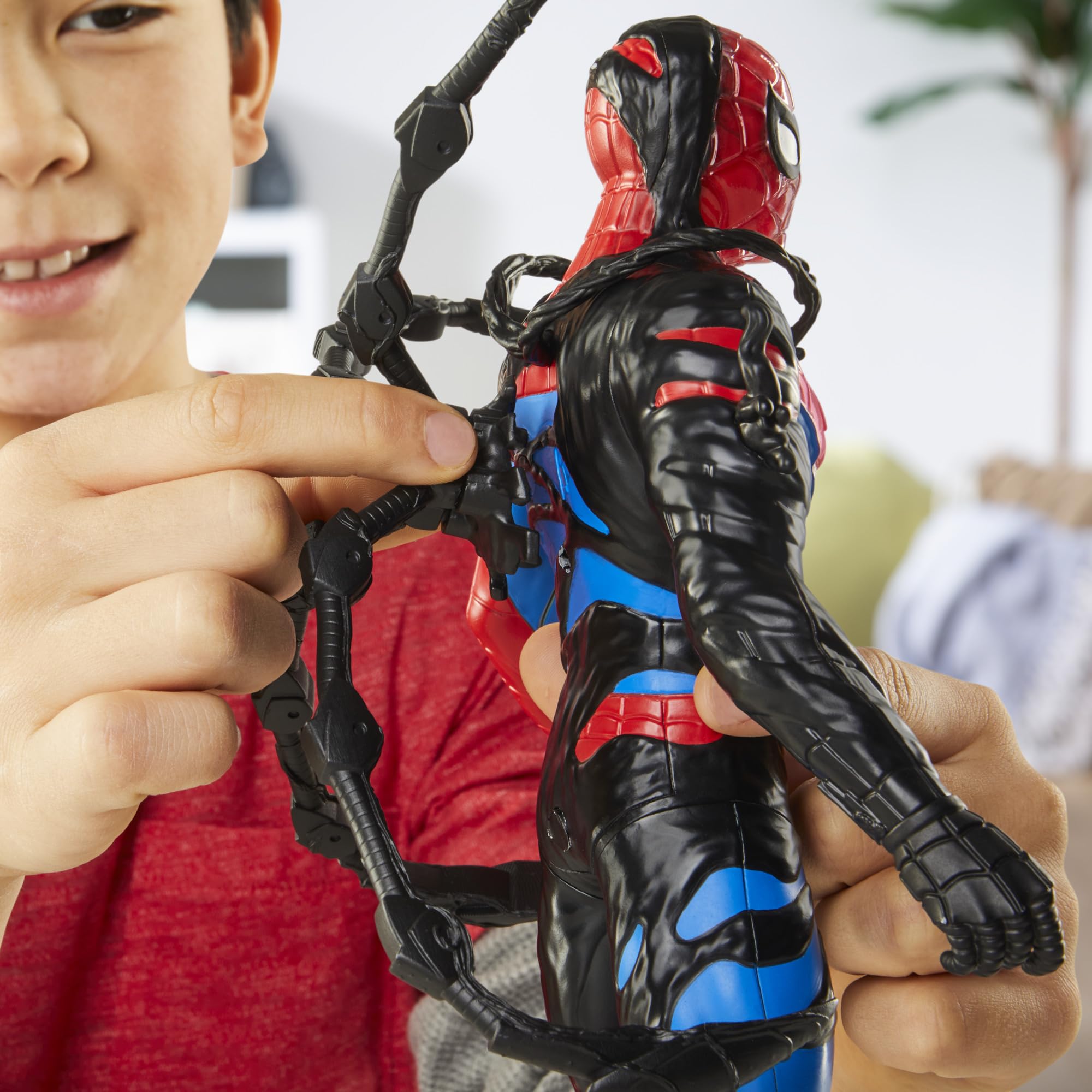 Marvel Spider-Man VenomVersus Liquid Shifter Action Figure - 11 Inch | Ages 4+ | Includes 6 Accessories 6