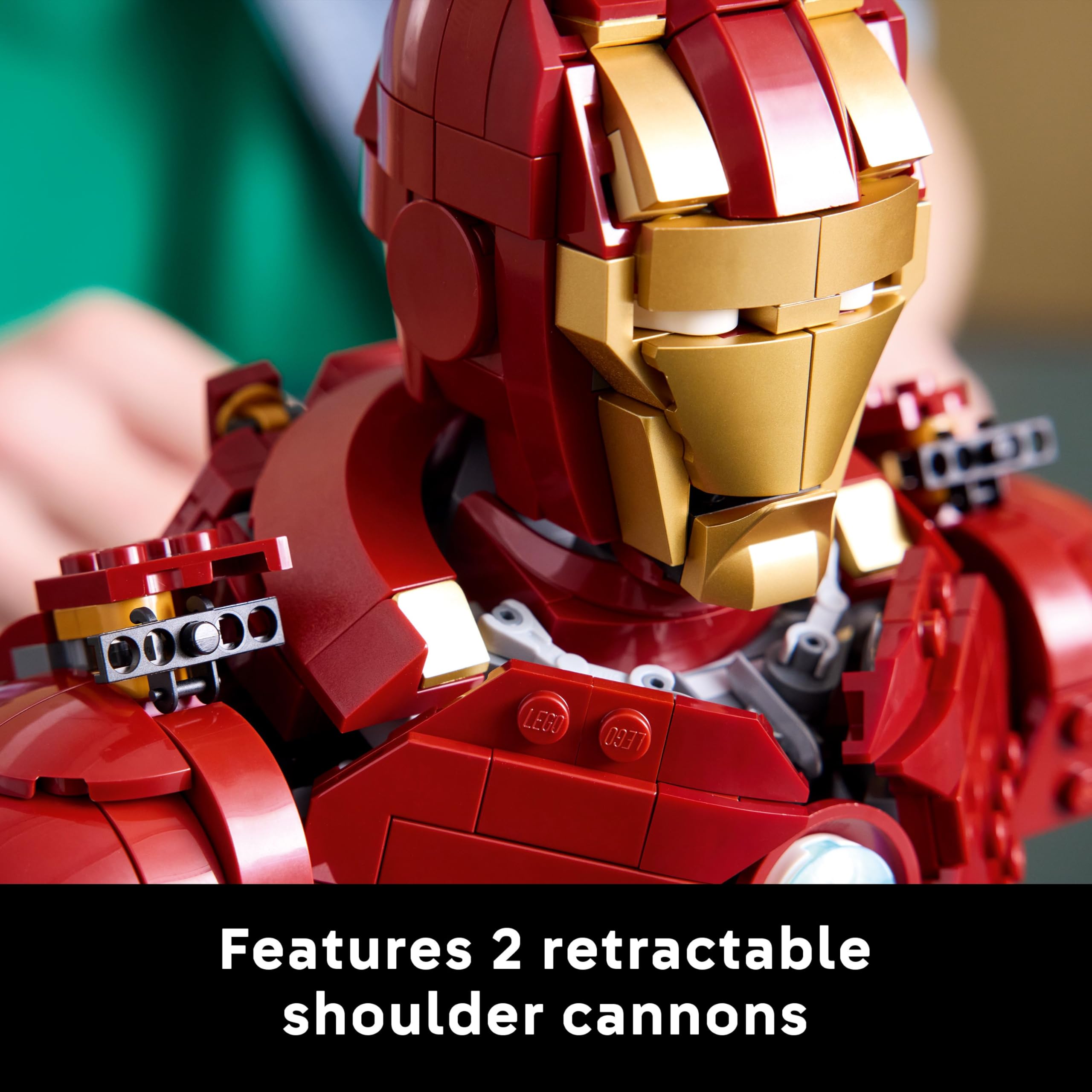 LEGO Marvel Iron Man MK4 Bust 76327 Building Set for Adults | 436 Pieces | Ages 18+ 5