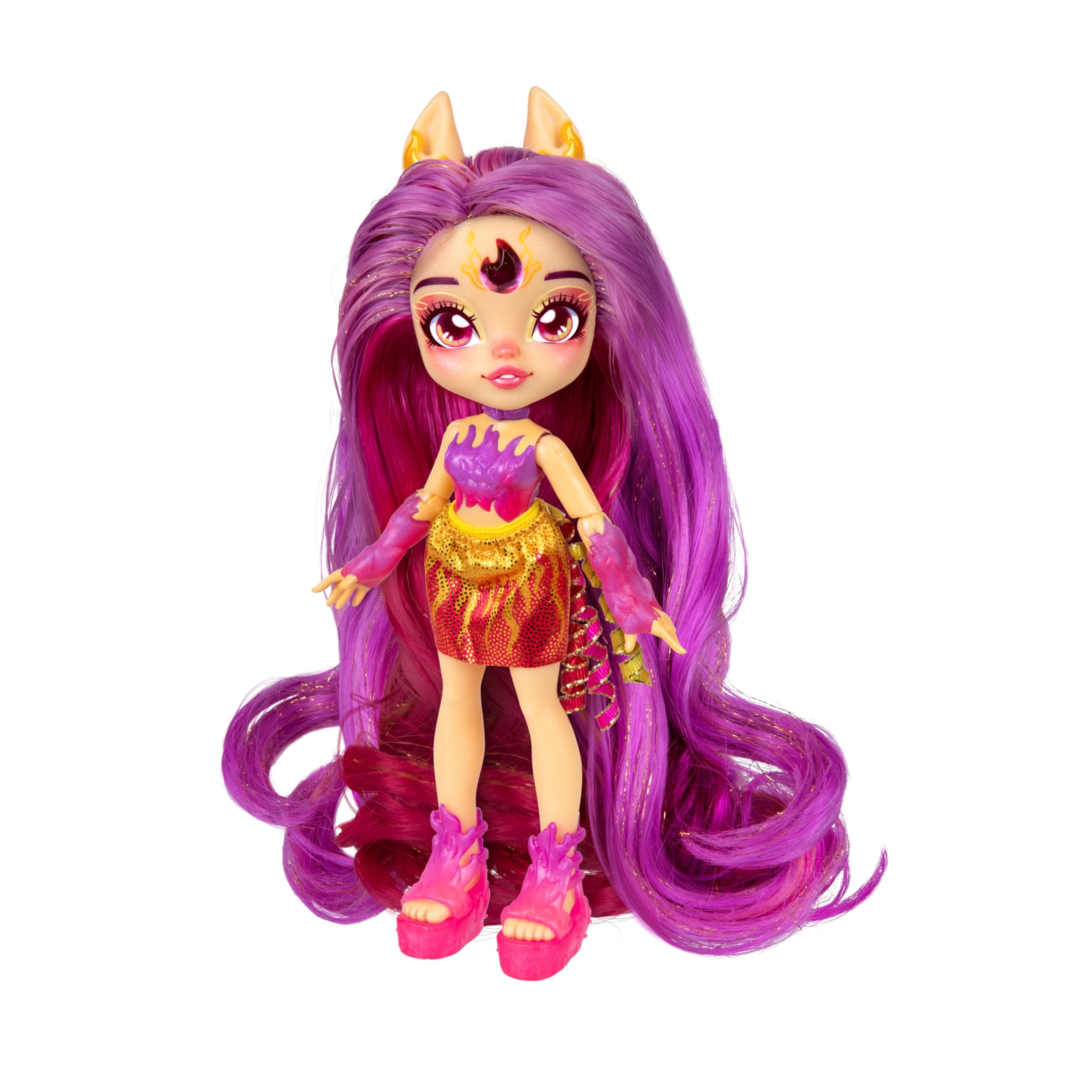 Magic Mixies Pixlings Deluxe Pack - Pippa the Firehorse with Shimmer Reveal & Mini Mixie 13