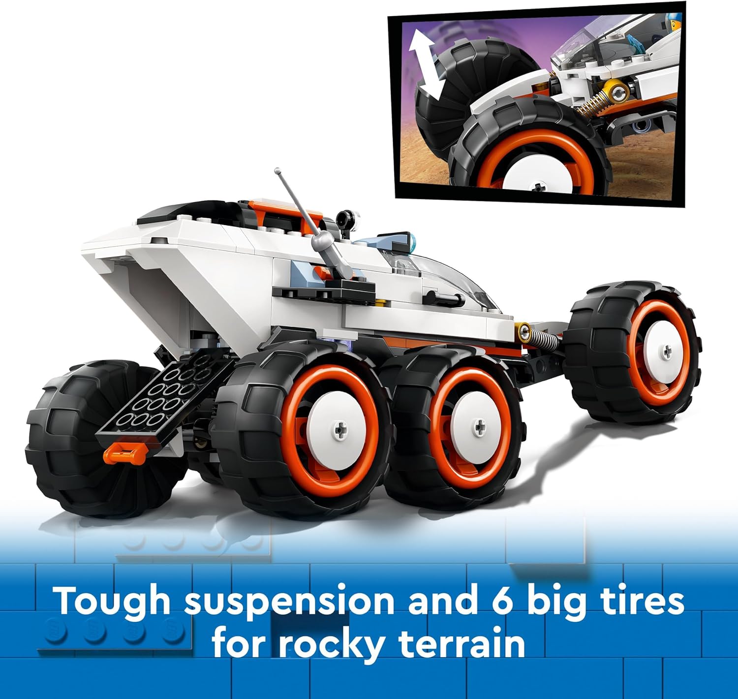 LEGO City Space Explorer Rover and Alien Life Building Set - 311-Piece Playset for Ages 6+ 3
