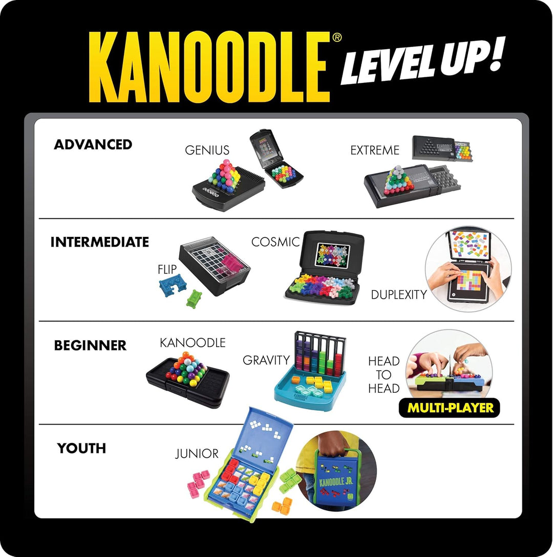 Learning Resources Kanoodle 3D Brain Teaser Puzzle Game with 200 Challenges
