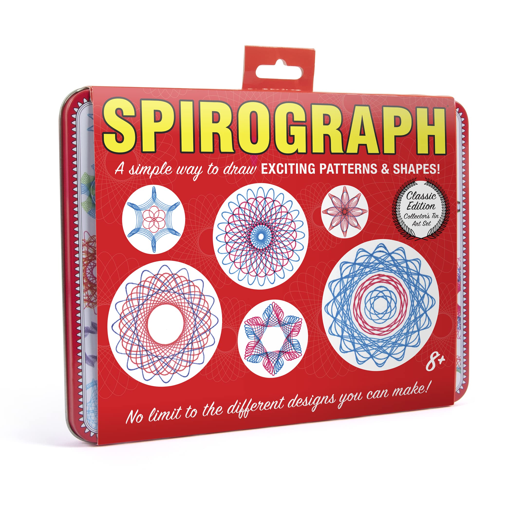 Spirograph Retro Tin - Collector's Edition Art Set | Ages 8+ | 14 Pieces 1