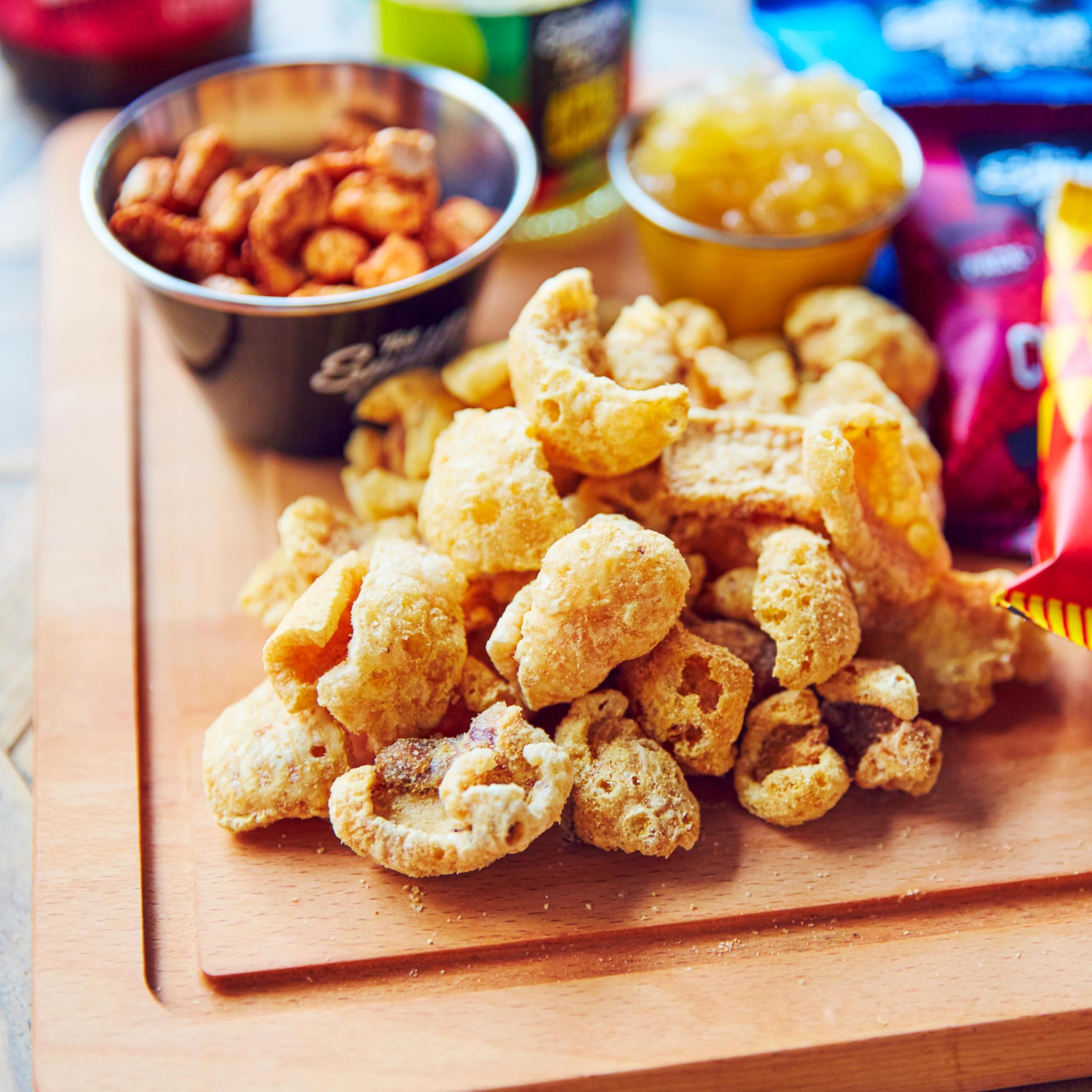 The Snaffling Pig Co. - Pig ’N’ Mix Pork Crackling Hot Mix, 90 g 10