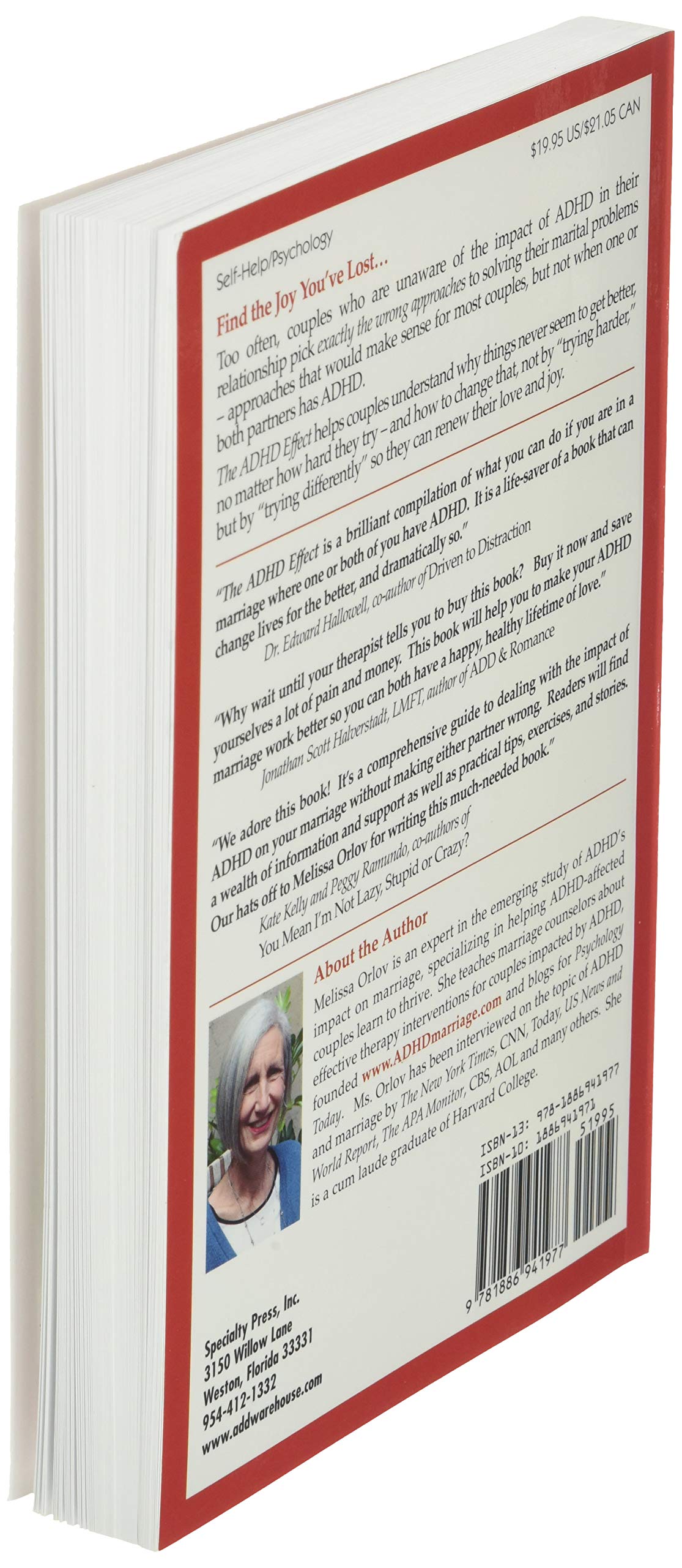 The ADHD Effect on Marriage: Understand and Rebuild Your Relationship in Six Steps by Melissa Orlov | Paperback 3