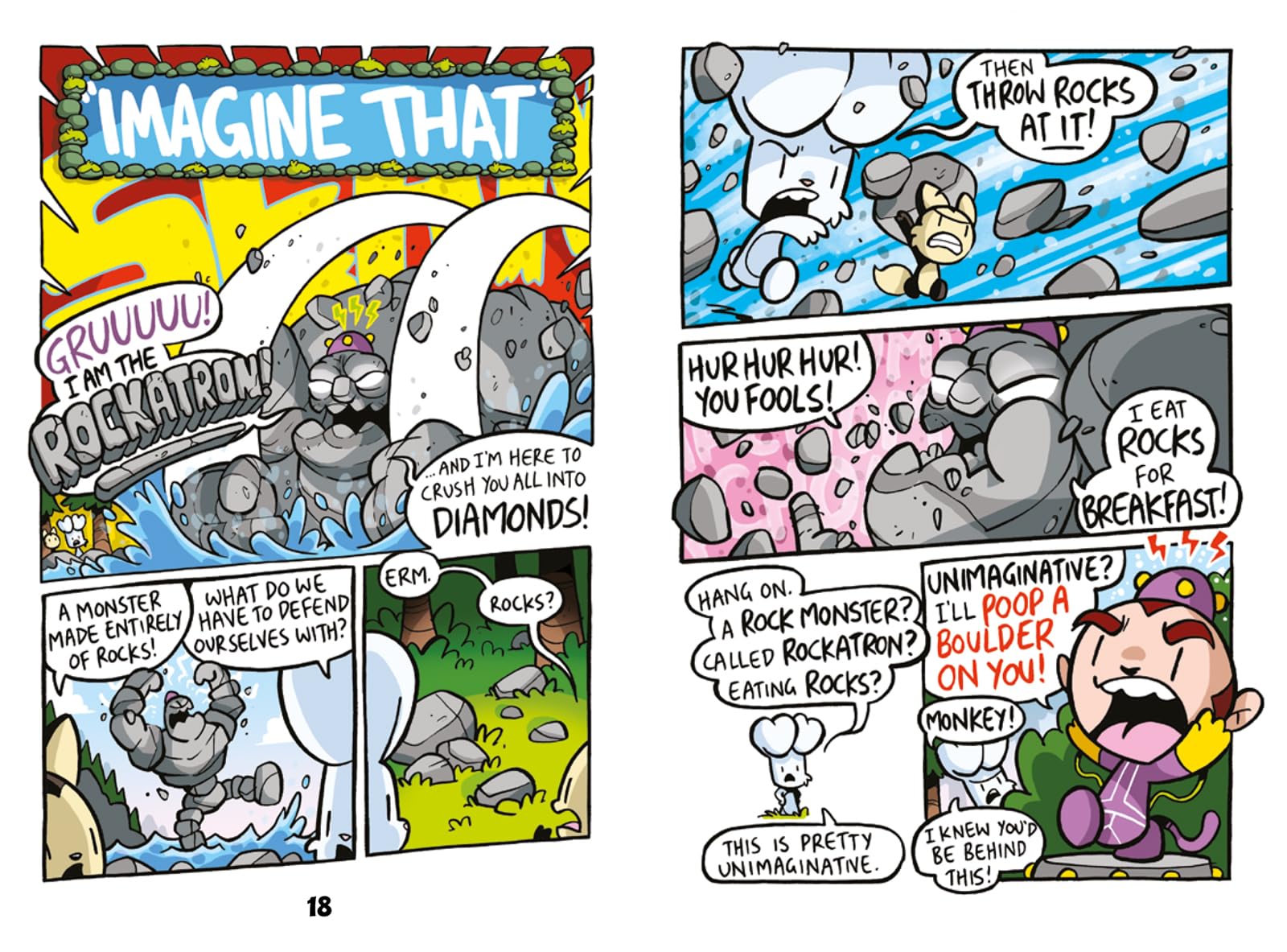David Fickling Books Bunny vs Monkey: The Impossible Pig | Action & Adventure Comic