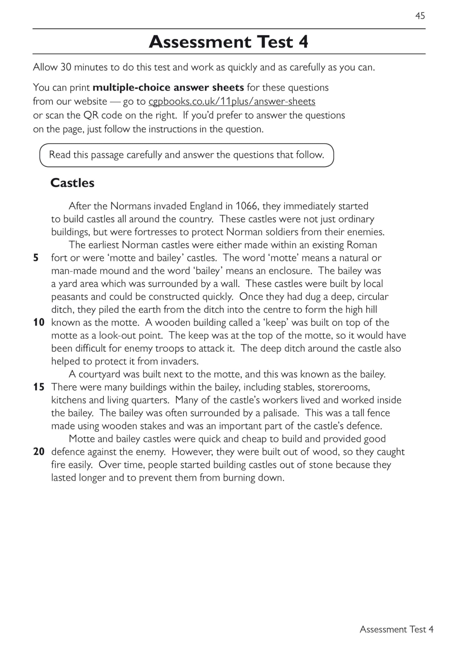 CGP Books 11+ GL English Practice Book & Assessment Tests - Ages 8-9 | Online Edition Included 6