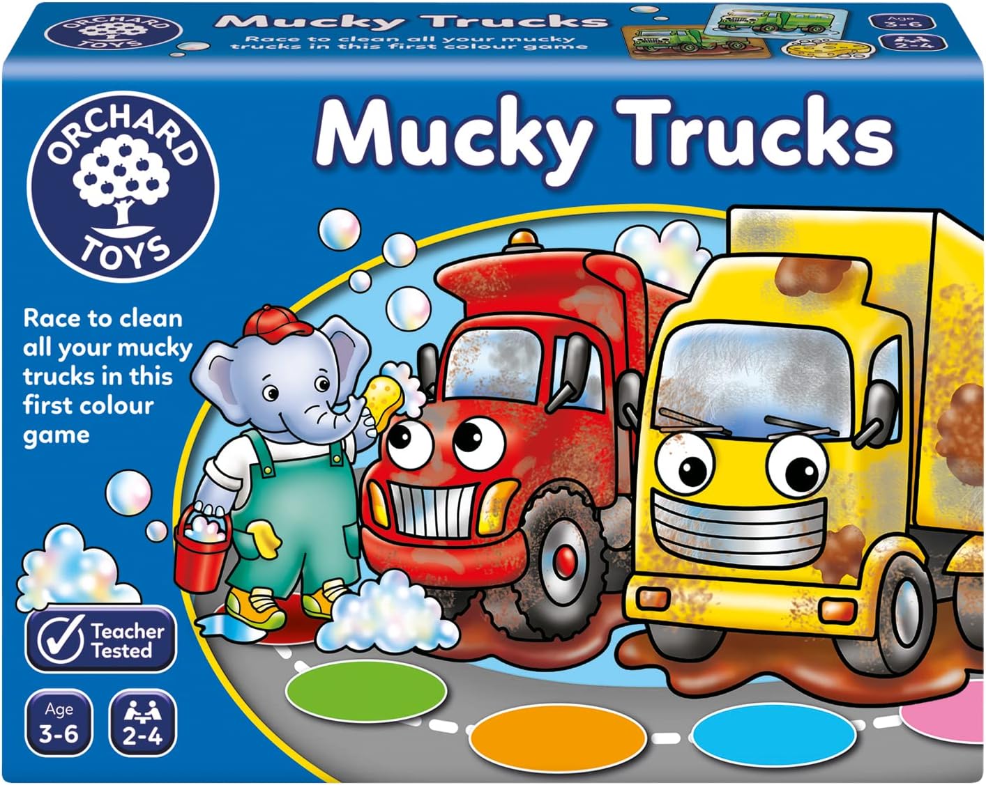 Orchard Toys Mucky Trucks Board Game