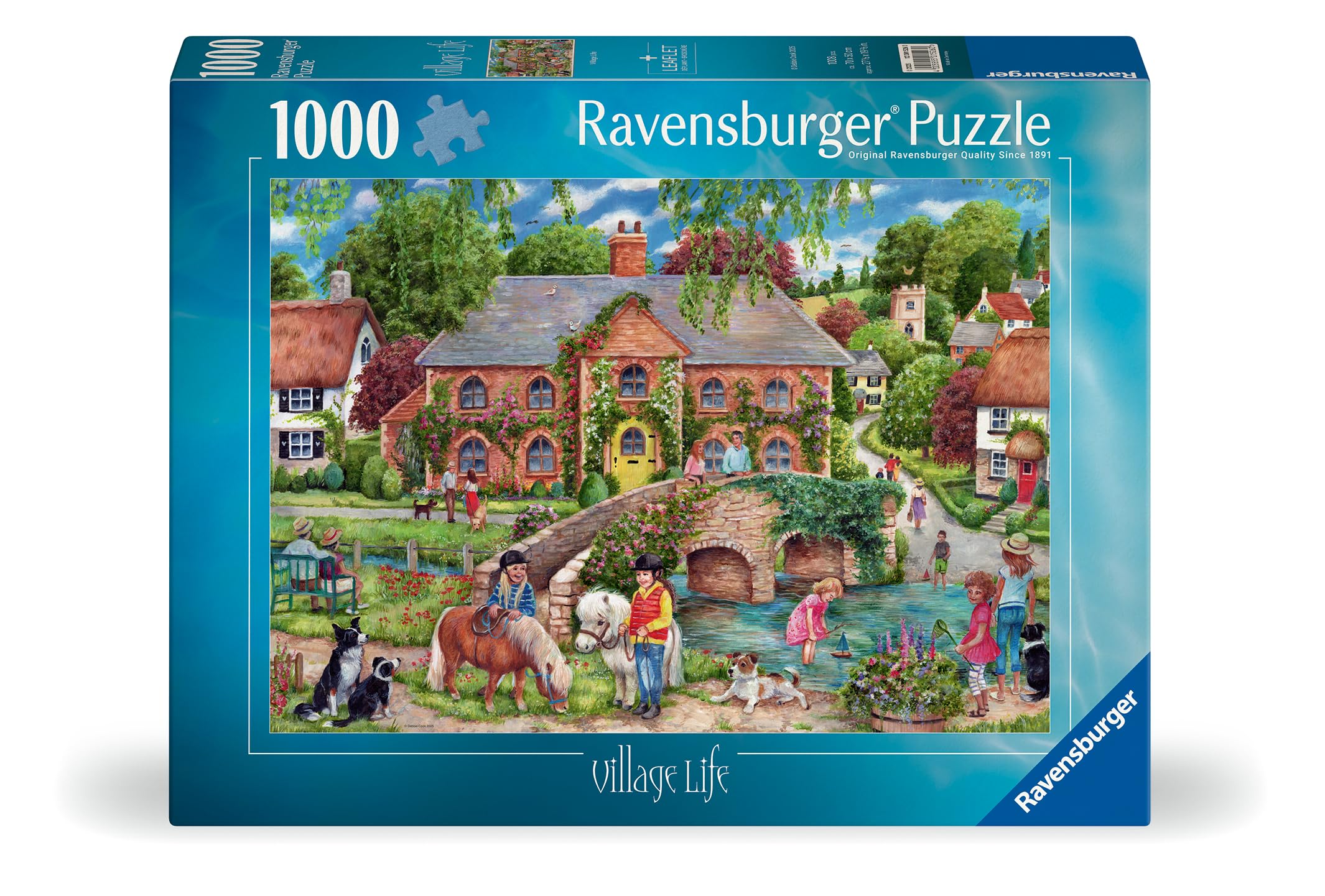 Ravensburger Village Life 1000 Piece Jigsaw Puzzle for Adults and Kids 5