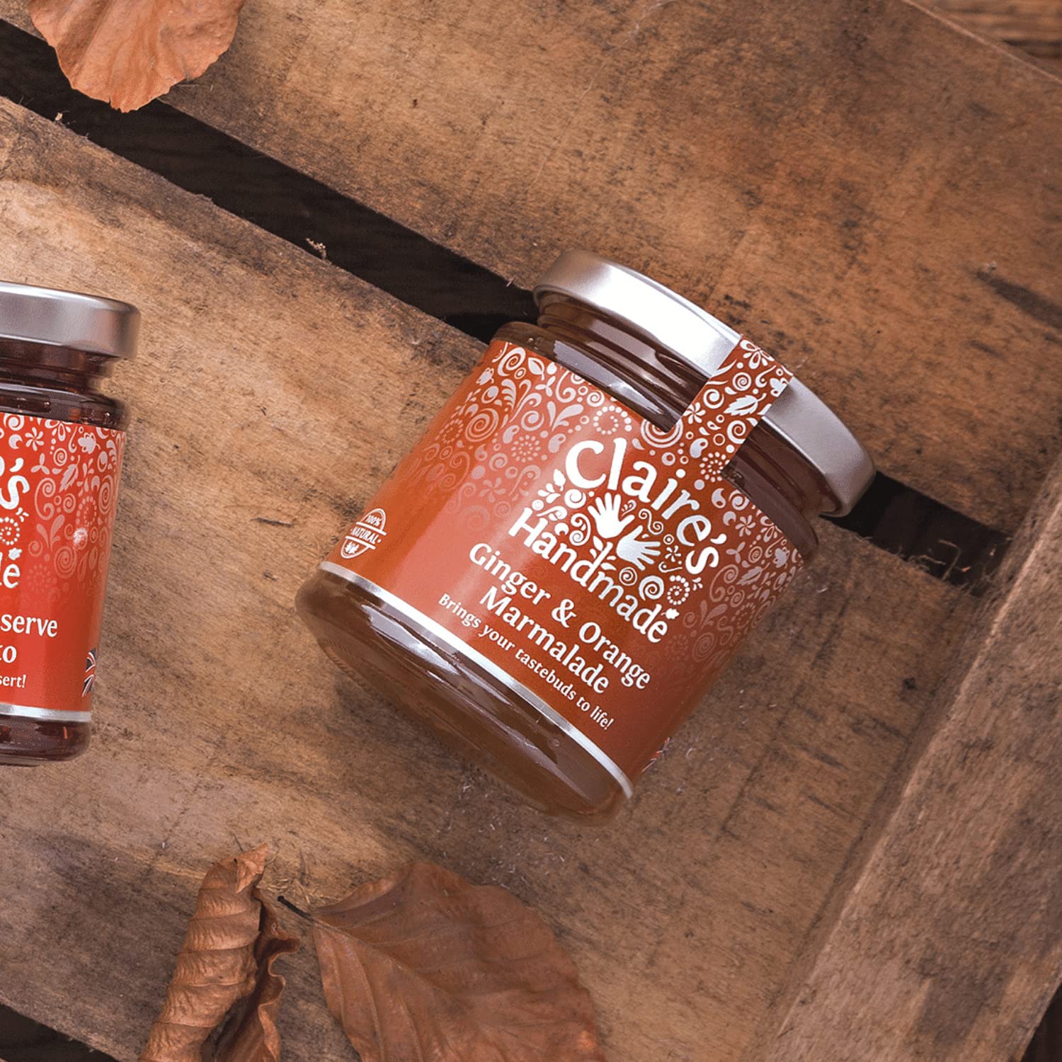 Claire's Handmade Ginger and Orange Marmalade - Uplifting Ginger Root Flavor | 227g Jar 2