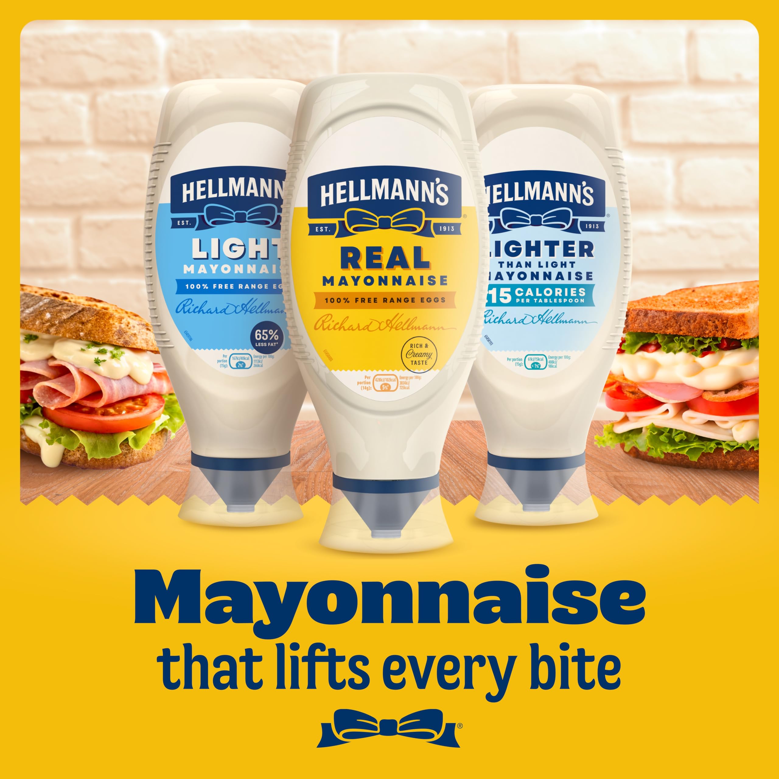 Hellmann's Real Mayonnaise - Creamy Texture, 750ml Squeeze Bottle 4