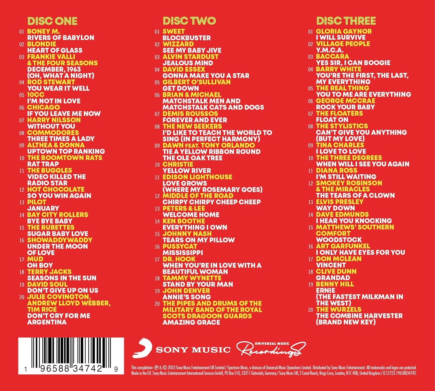 #1s - 70s [Audio-CD]