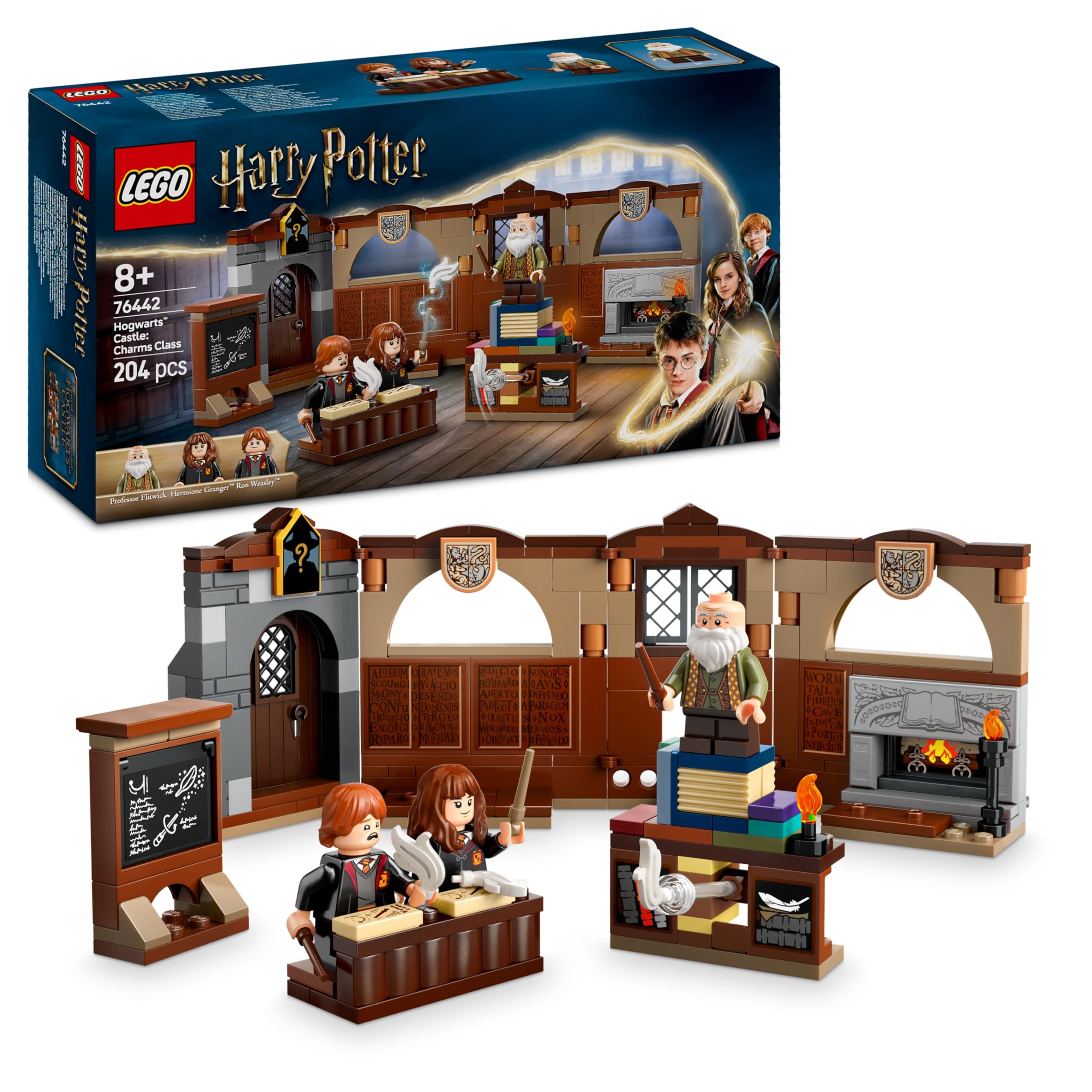 LEGO Harry Potter Hogwarts Castle: Charms Class Set 76442 | Includes 3 Minifigures | Ages 8+ 1