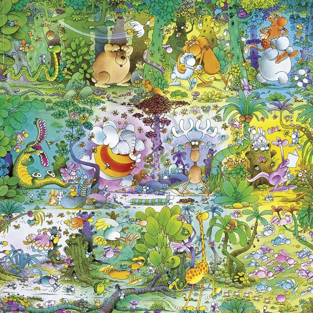 Heye Wildlife Mordillo 1000-Piece Jigsaw Puzzle - Family Puzzle Game 6