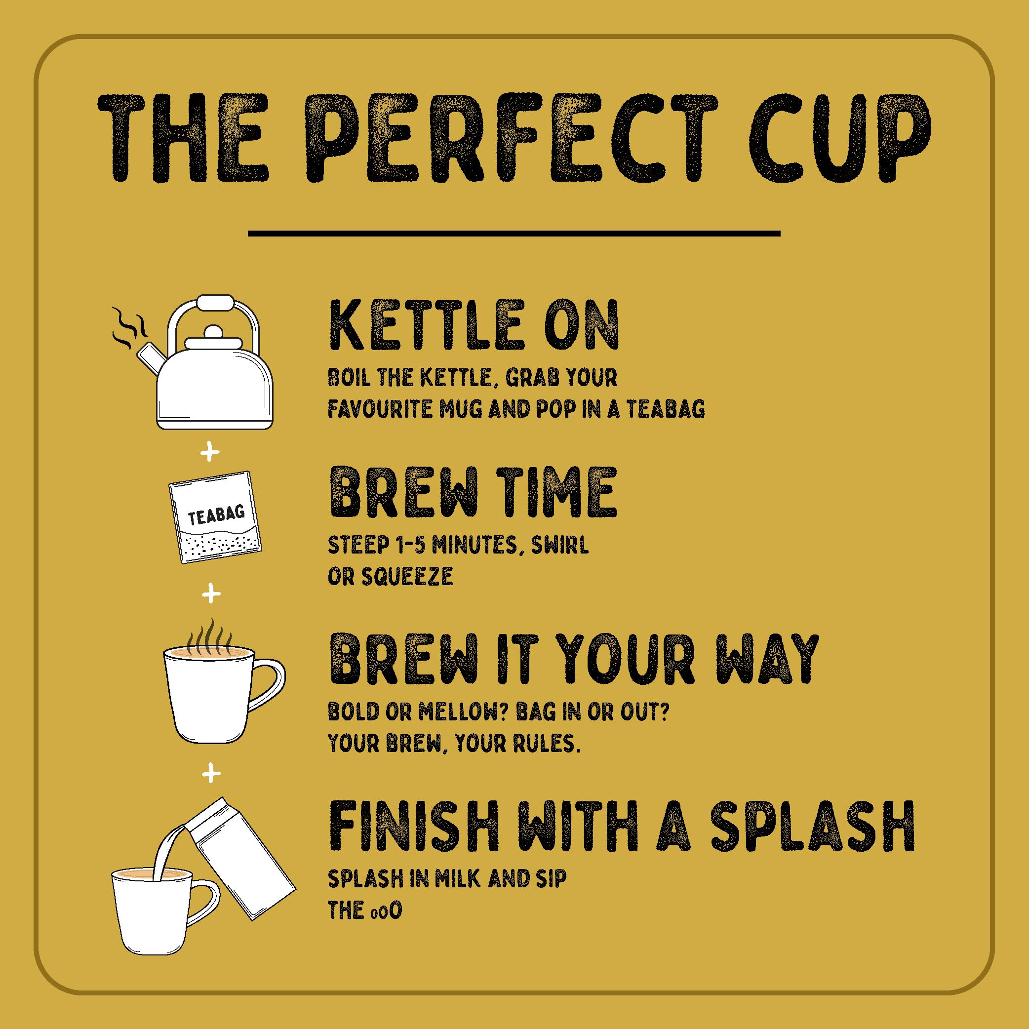 Typhoo - Gold Luxury Black Tea 80 Tea Bags 17