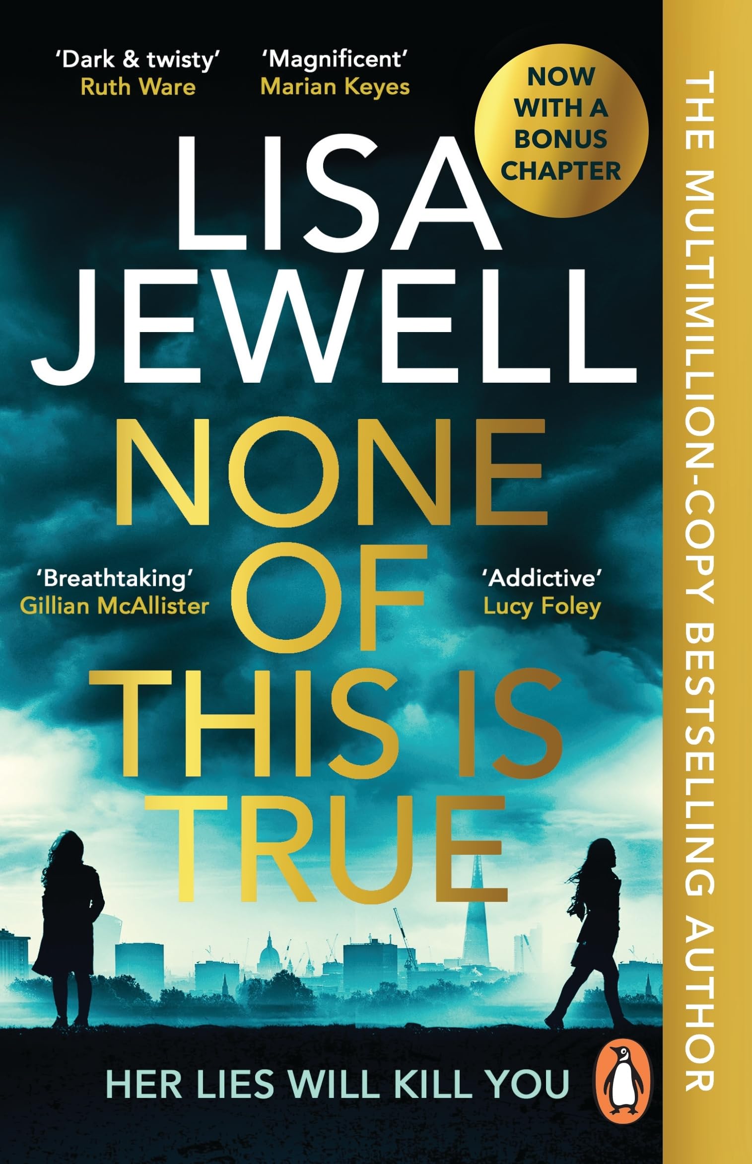 Jewell, Lisa - None of This is True | Psychological Thriller Paperback