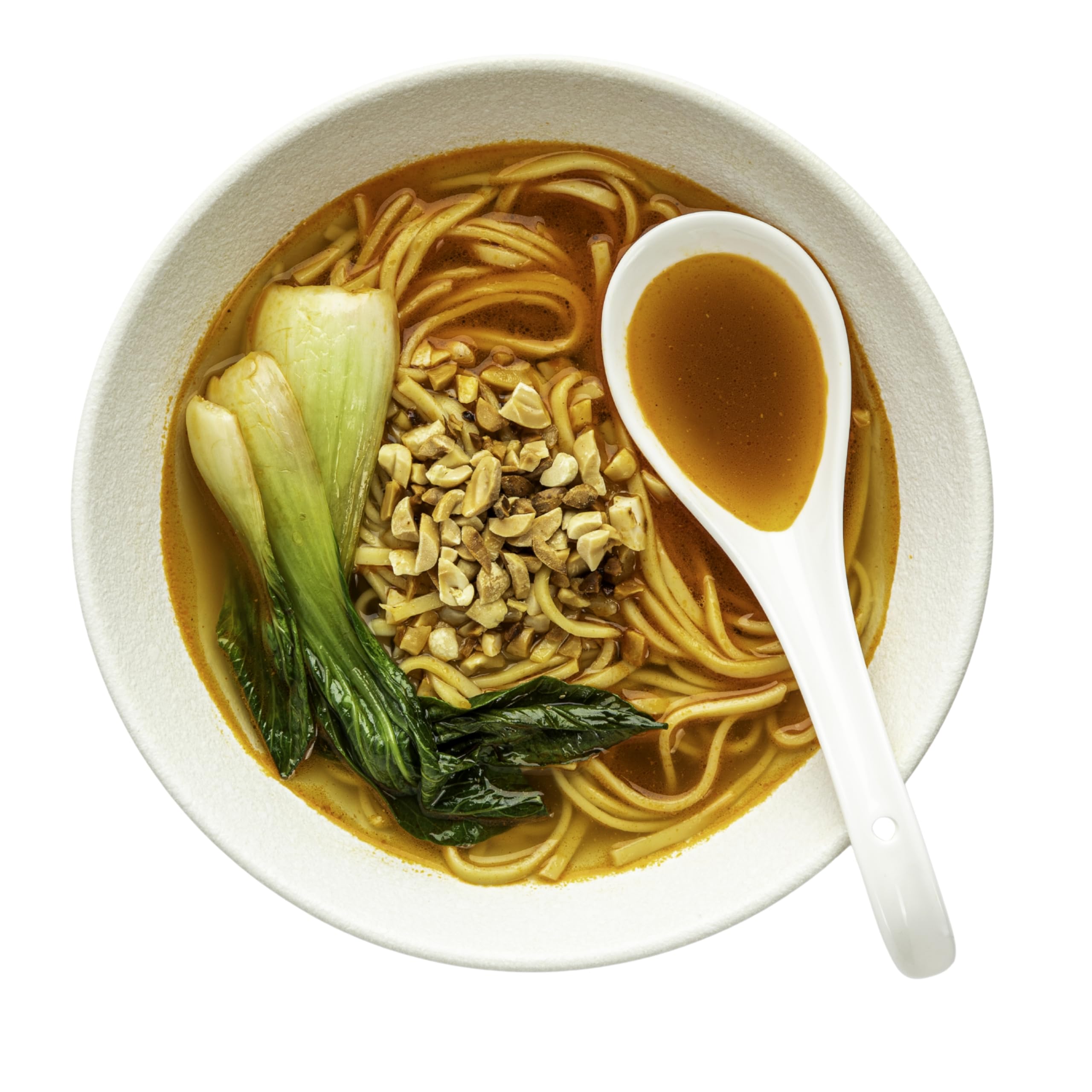 Lee Kum Kee Satay Noodle Broth - Creamy Peanut Soup Base | 160g (4 x 40g Sachets) 2