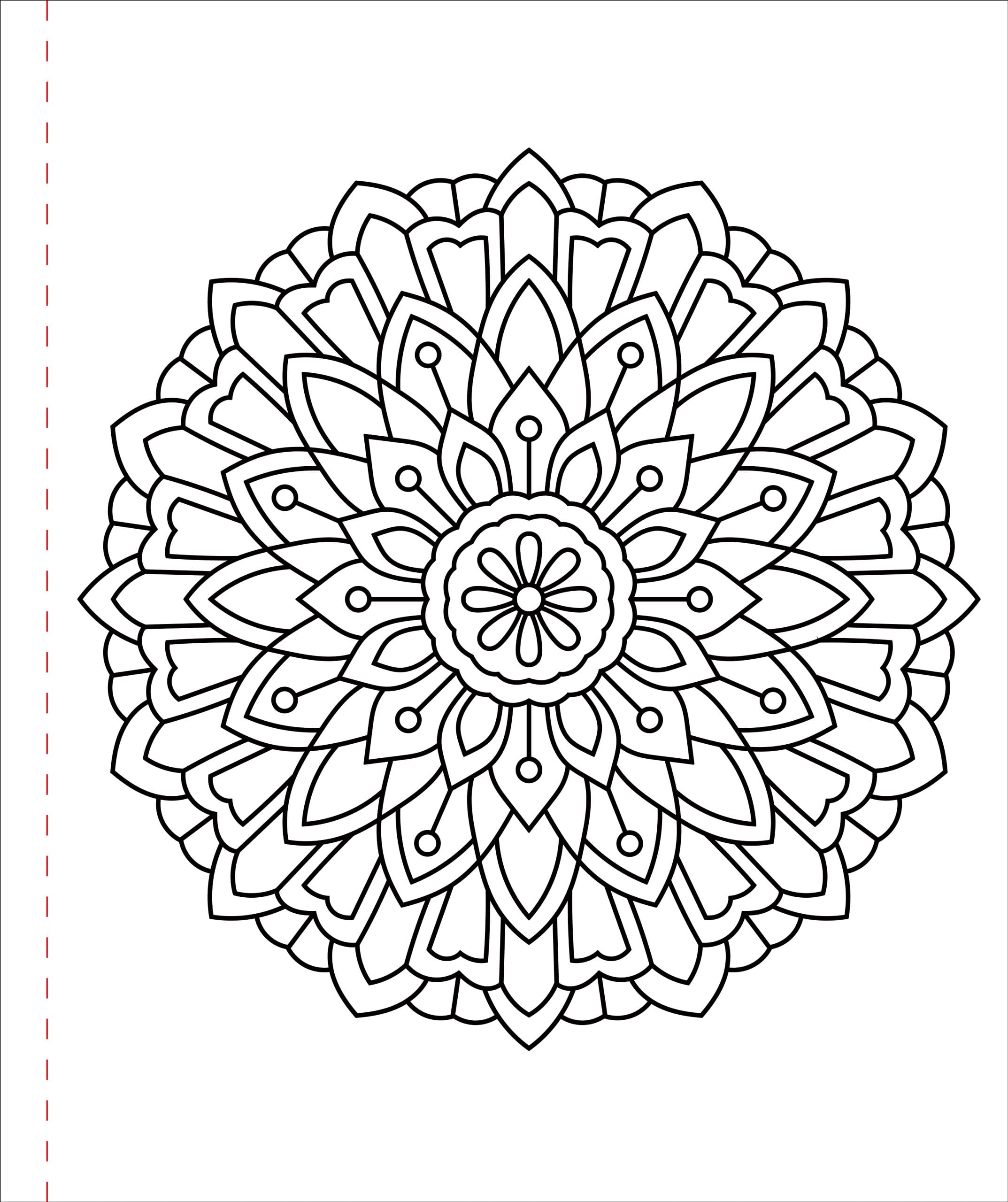 Peter Pauper Press Large Print Coloring Book - Color Me Calm | 50 Designs | Paperback 4