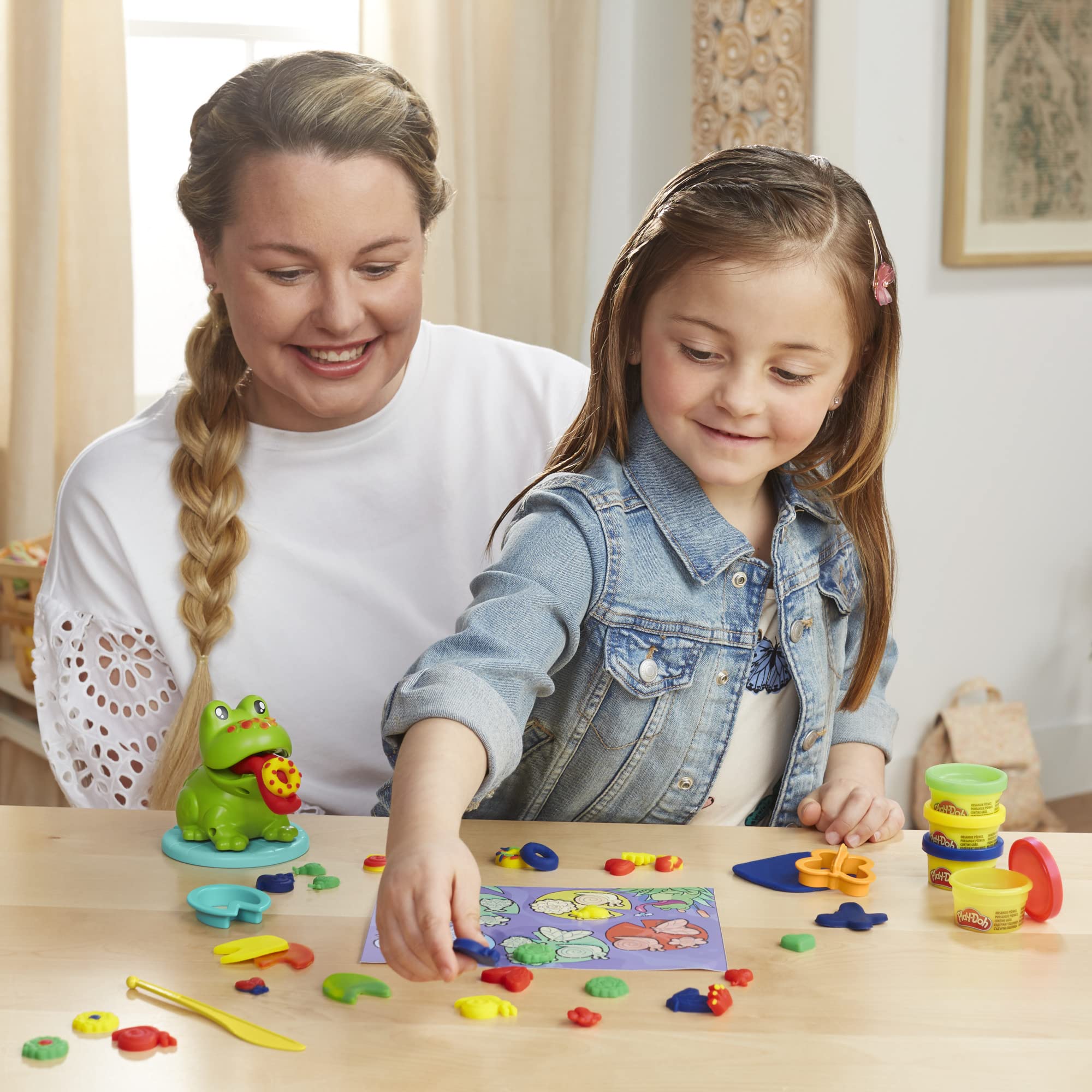 Play-Doh Frog ‘n Colors Starter Set - Creative Arts & Crafts Toy for Kids 3+ 8