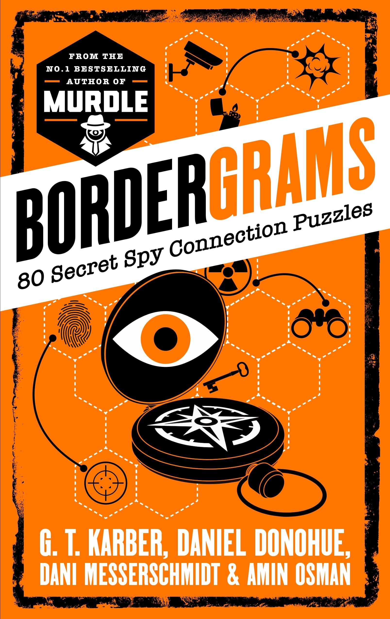 Bordergrams: 80 Secret Spy Conundrums by G. T. Karber | Paperback | 256 Pages 1