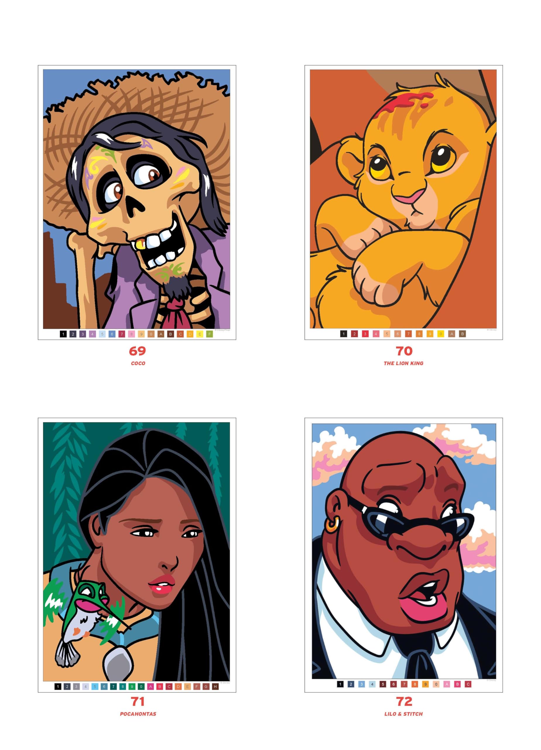 HACHETTE HEROES Mystery Colouring - Classics: Reveal Iconic Disney Characters | 128 Pages | English 5